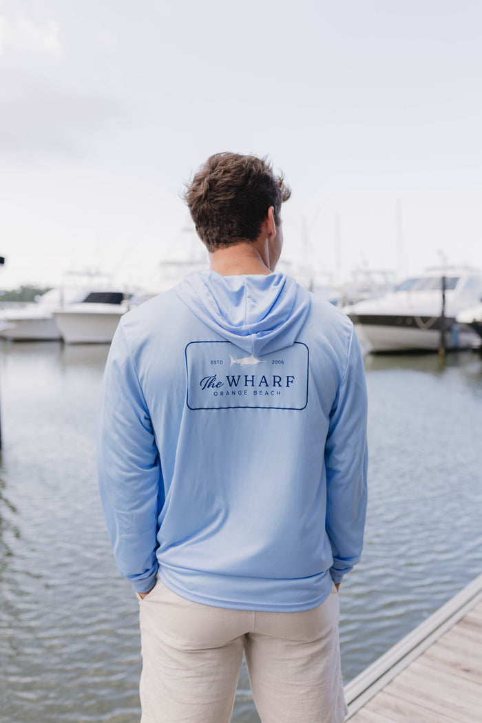 Wharf Patch Hooded Performance L/S