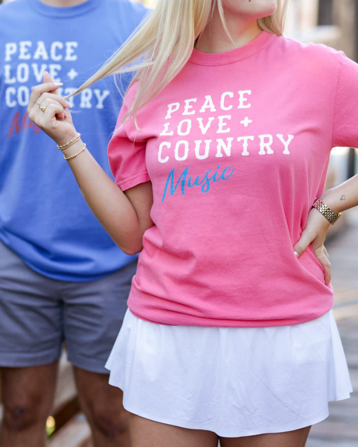 Peace Love & Country Music S/S