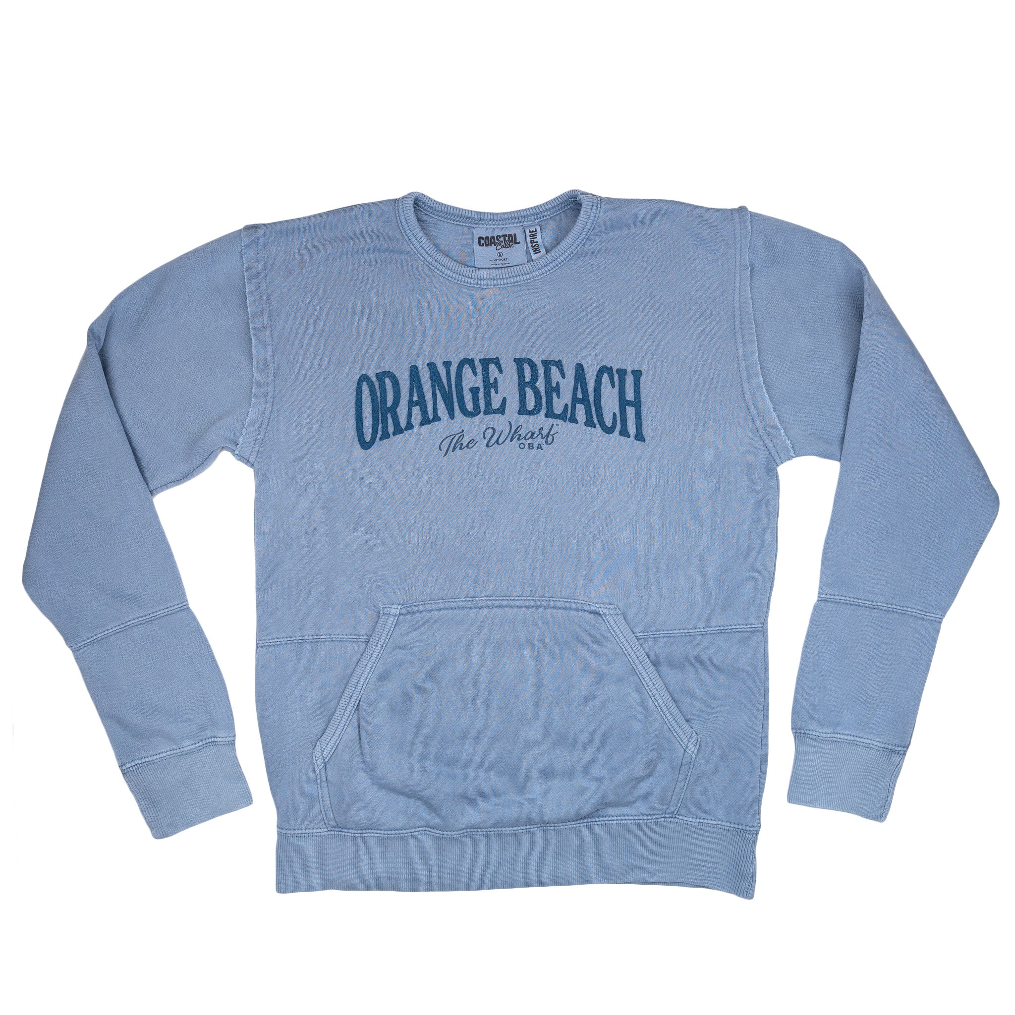 Orange Beach Pocket Crewneck