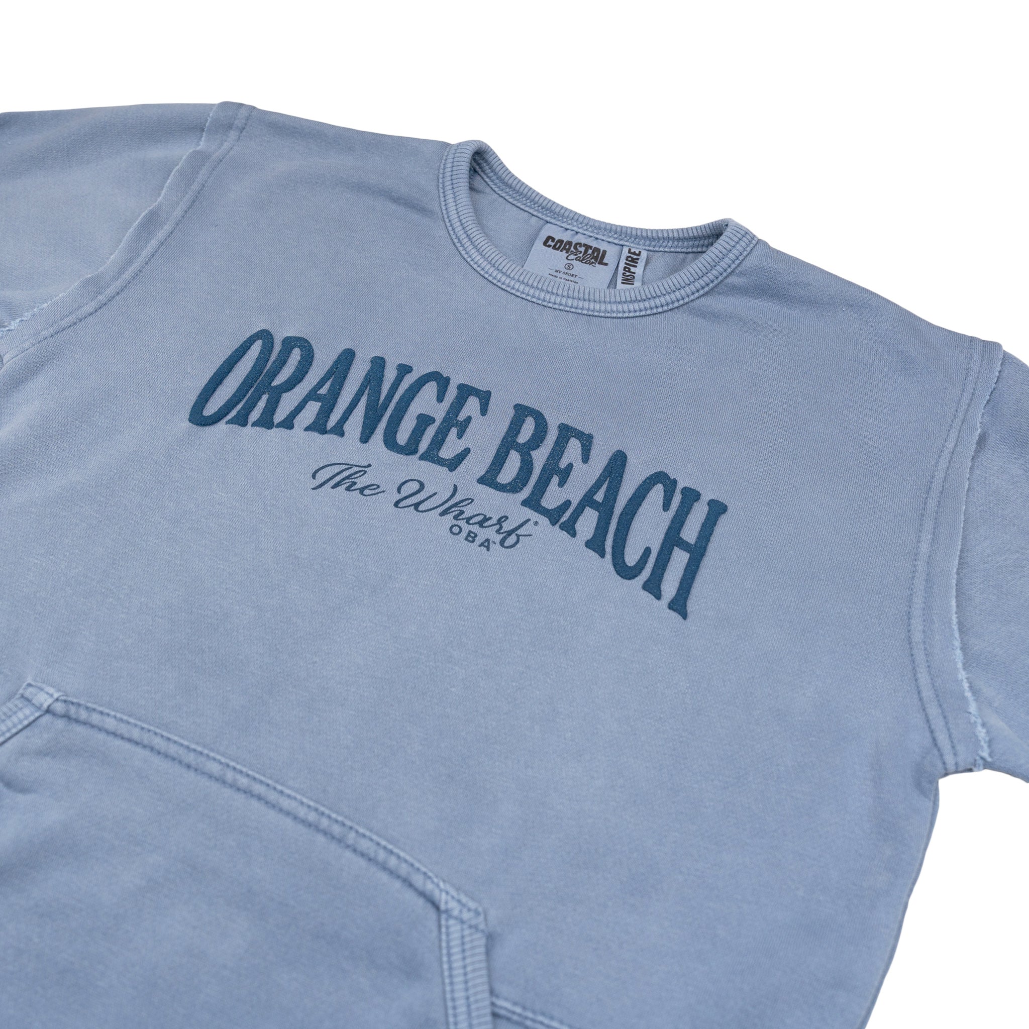 Orange Beach Pocket Crewneck