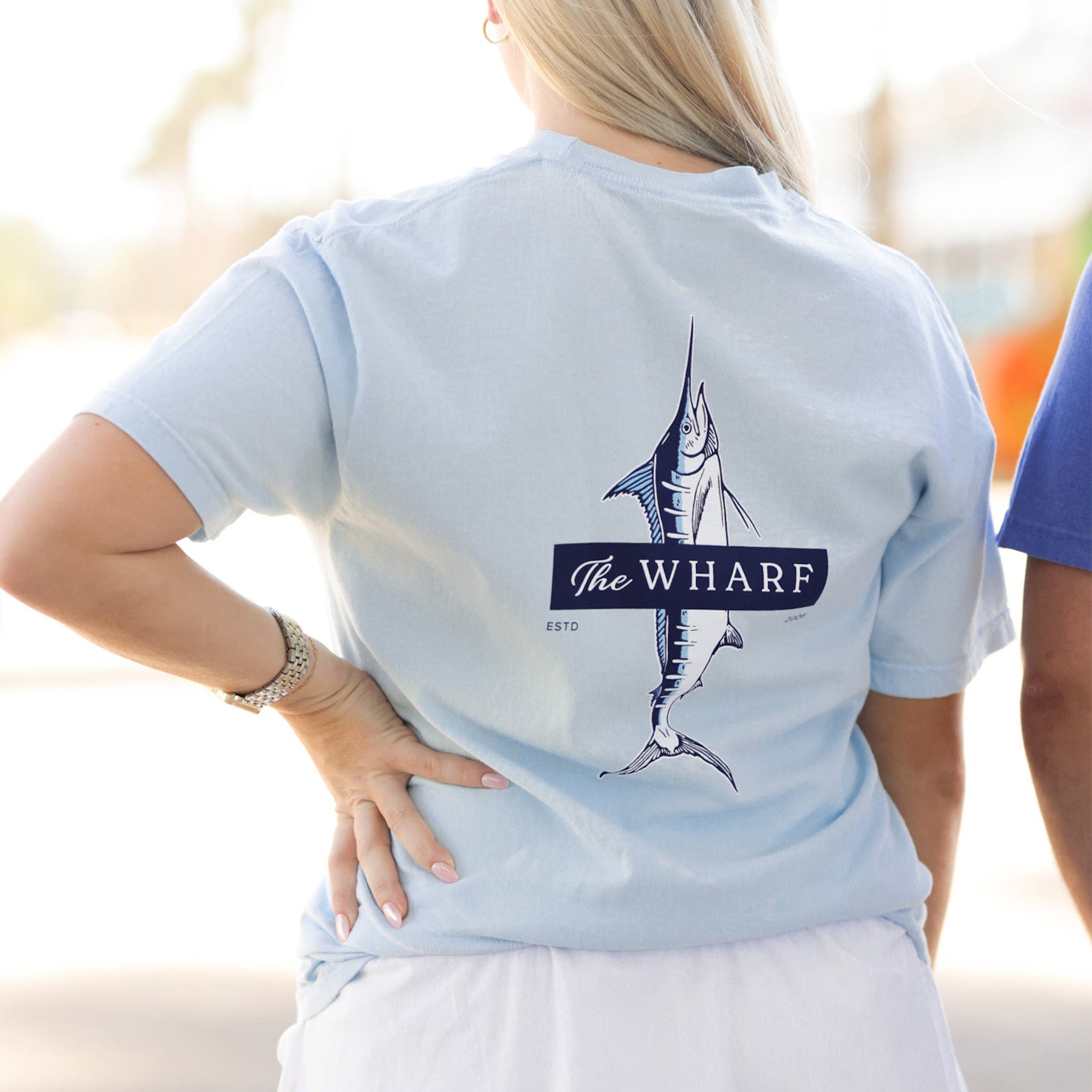 Vertical Marlin T-Shirt