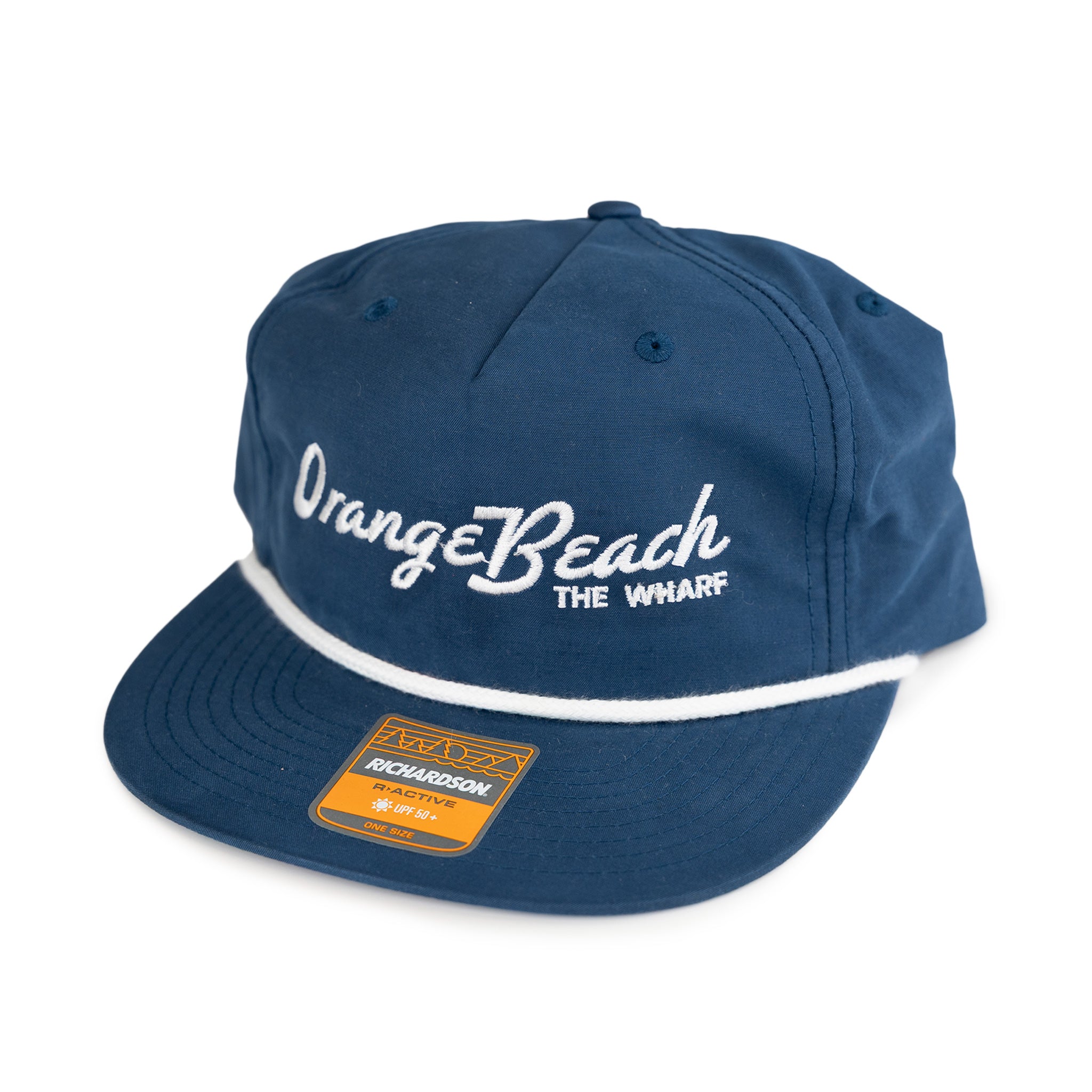 Orange Beach Corded Snapback