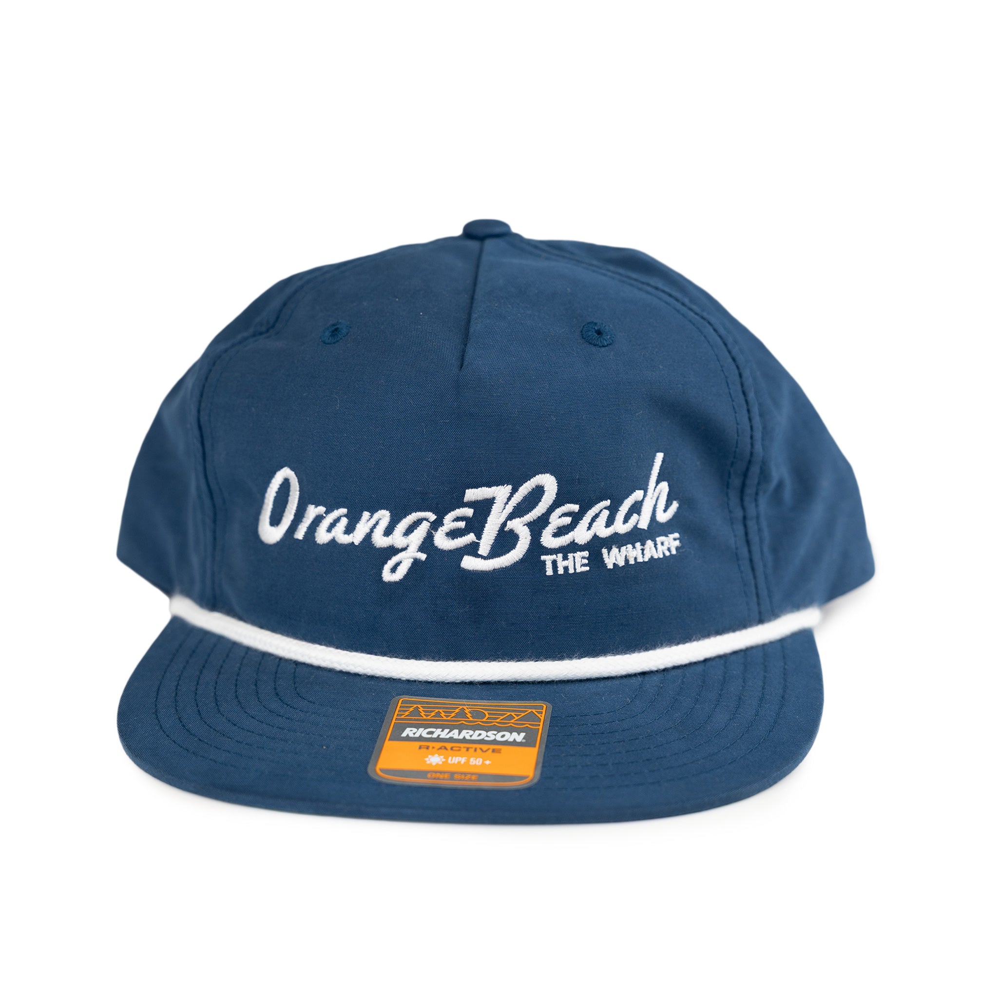 Orange Beach Corded Snapback