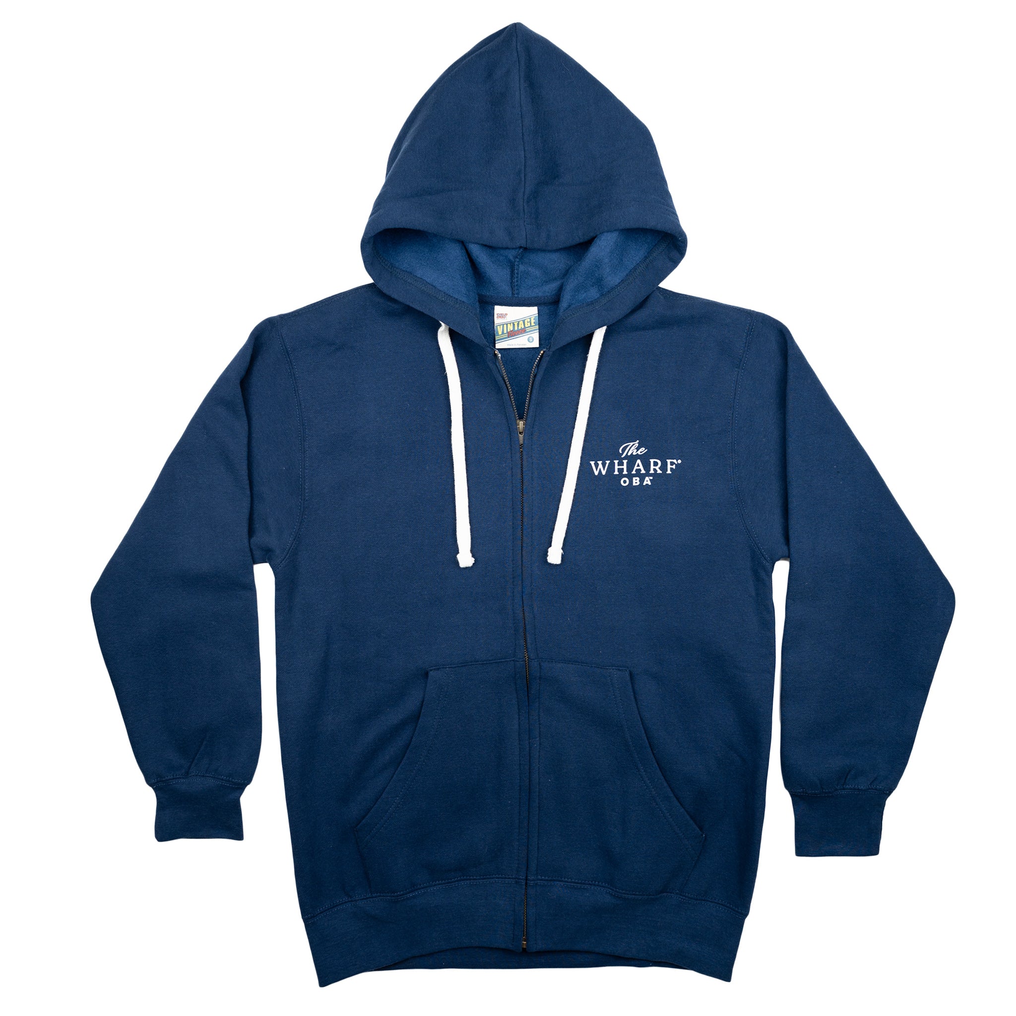 OBA Vintage Fleece Full Zip Hoodie