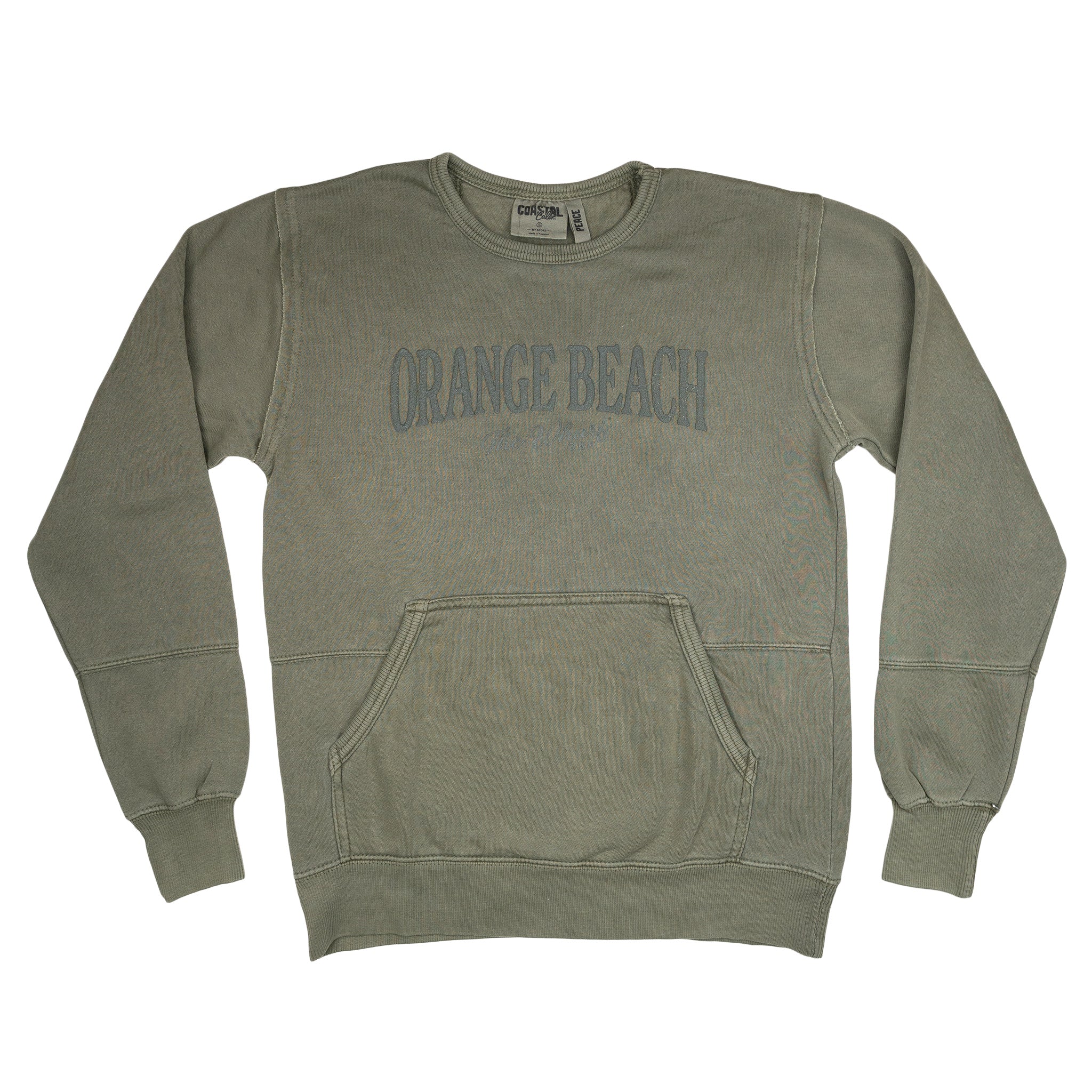 Orange Beach Pocket Crewneck