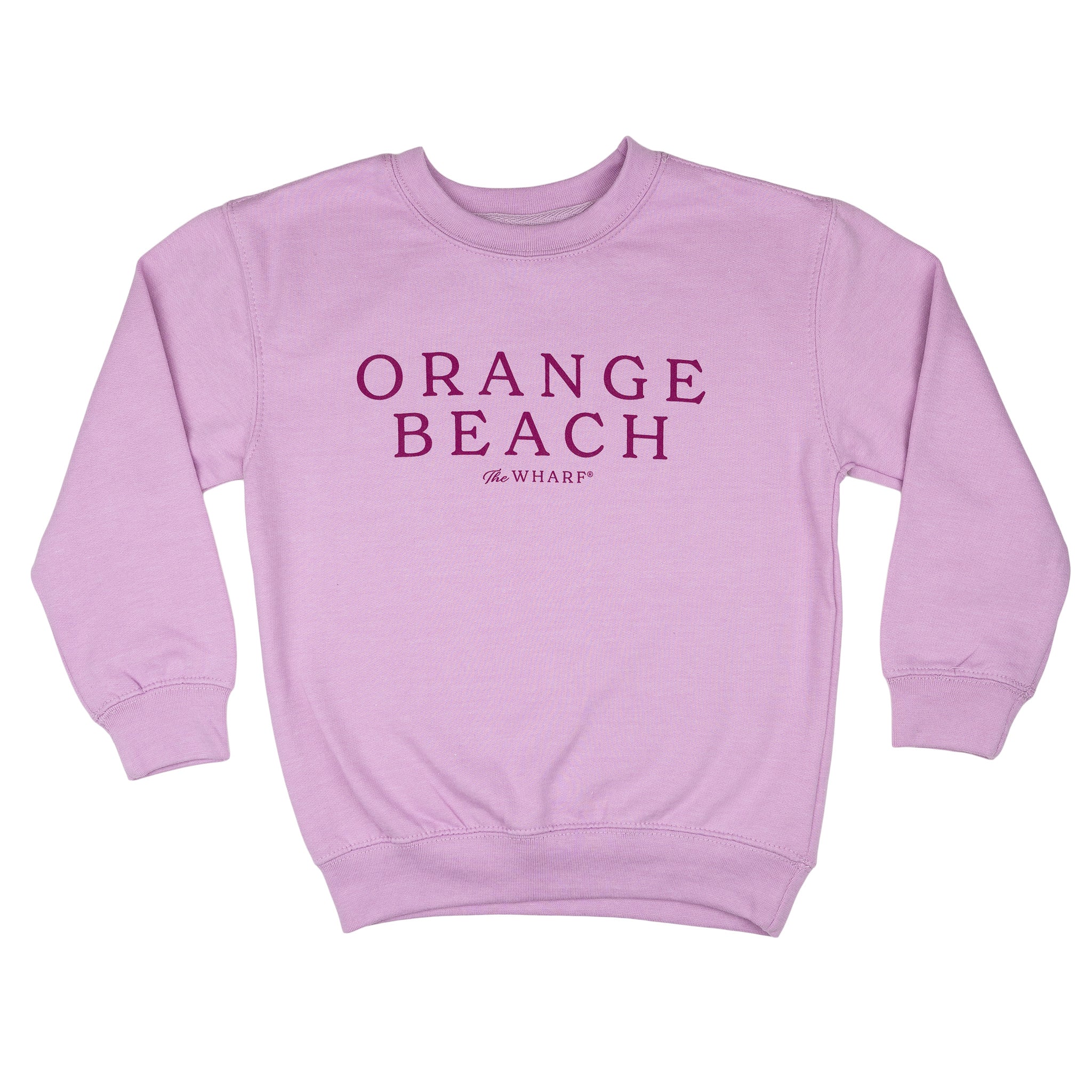 Youth Orange Beach Crewneck