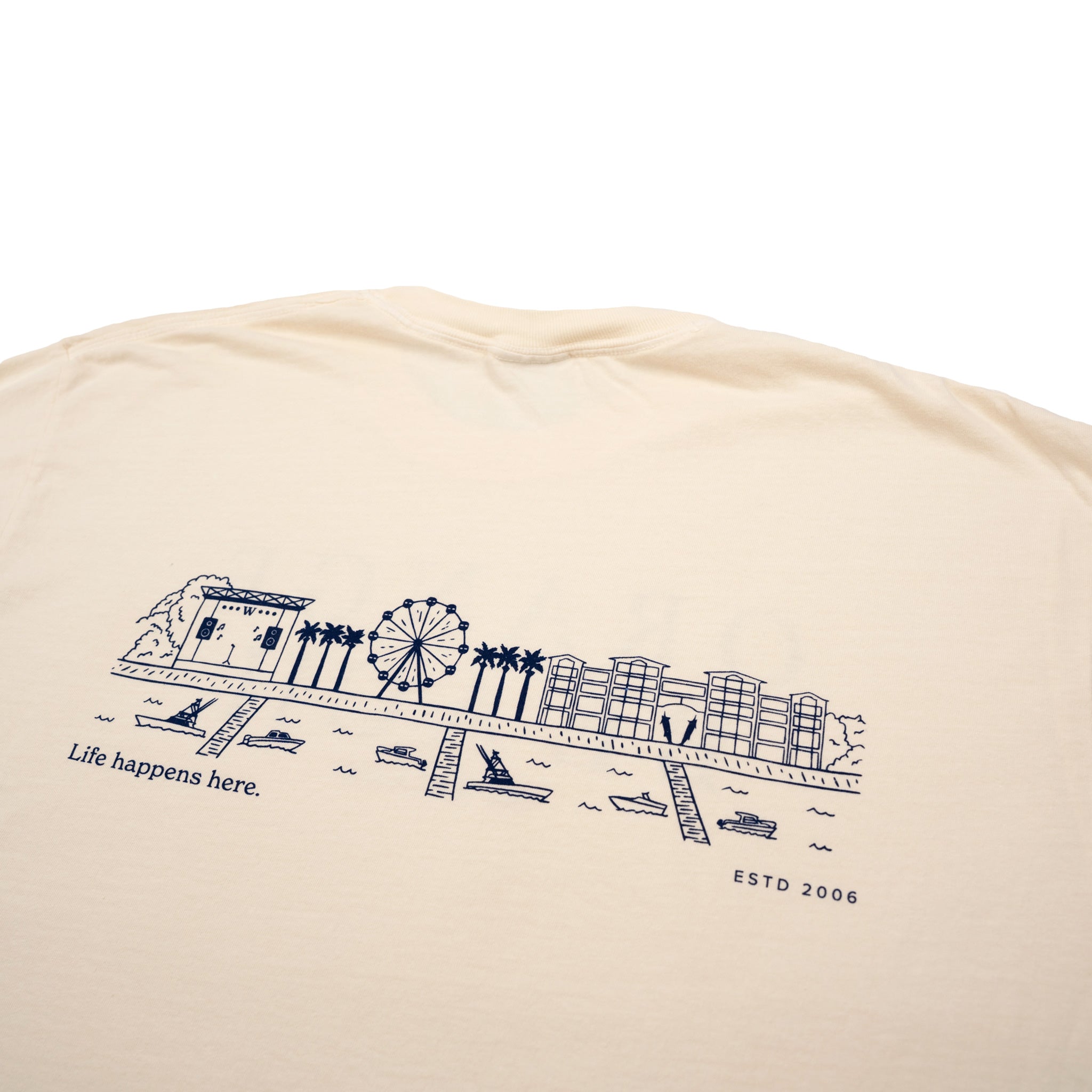 Orange Beach Skyline T-Shirt
