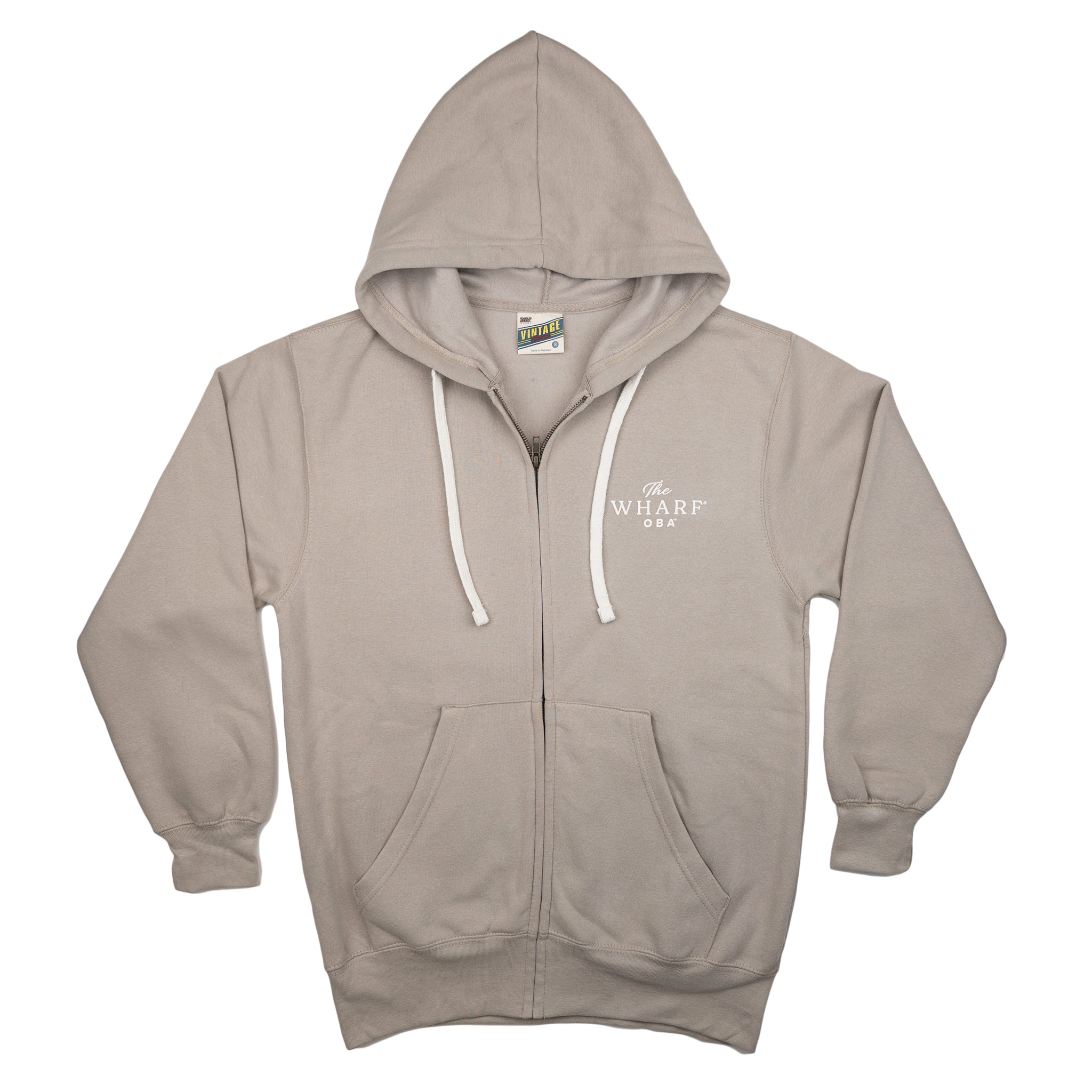 OBA Vintage Fleece Full Zip Hoodie
