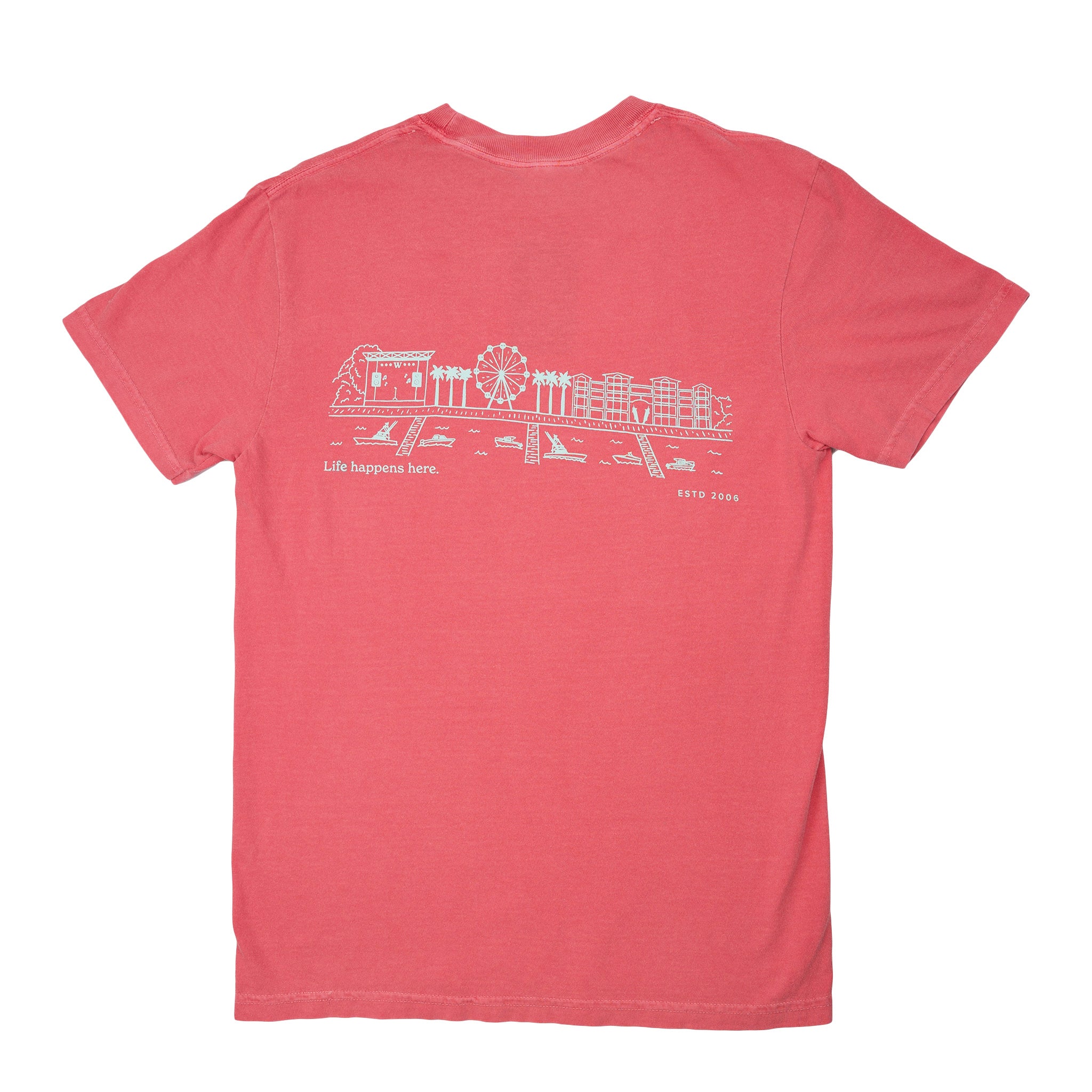 Orange Beach Skyline T-Shirt