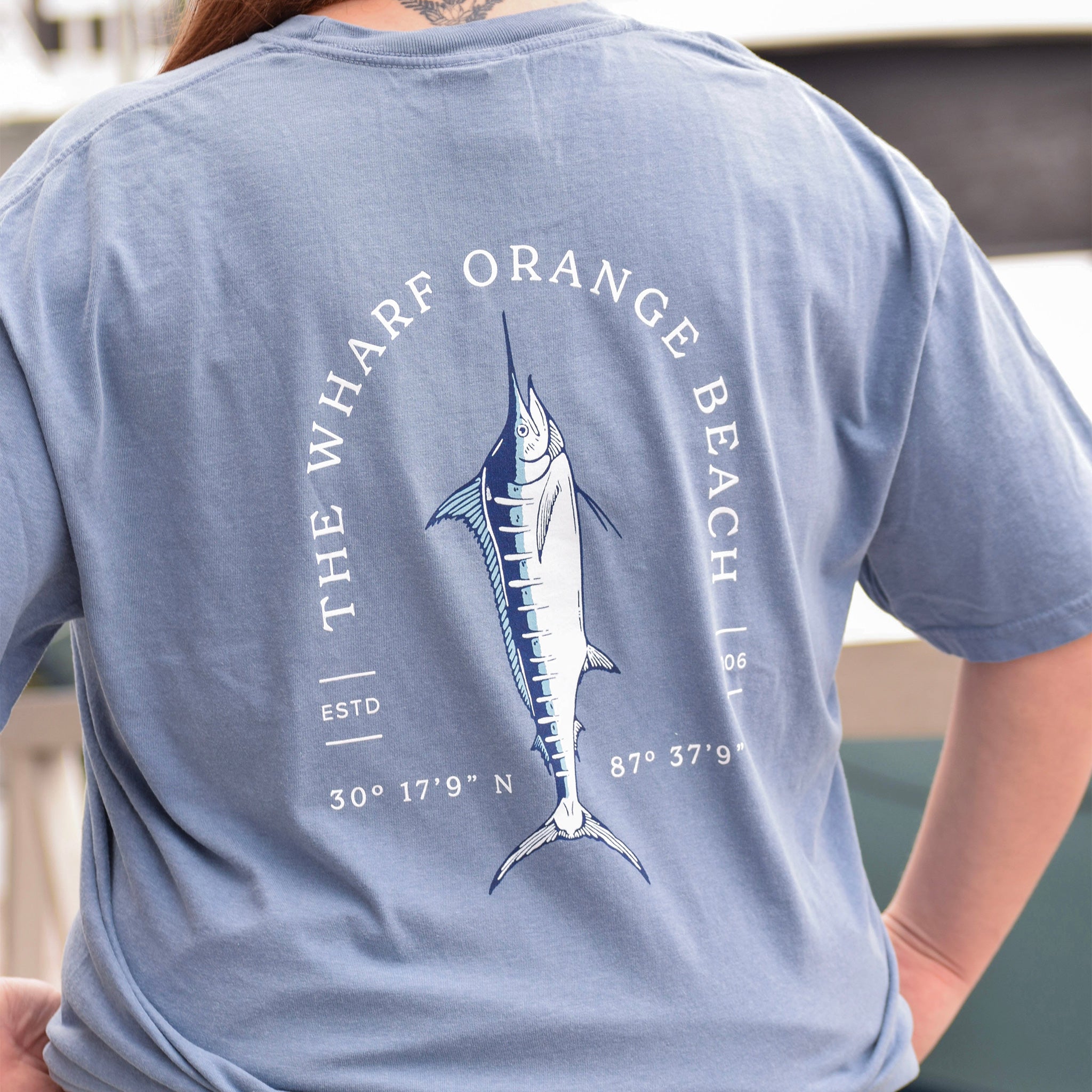 Vertical Marlin Arch T-Shirt