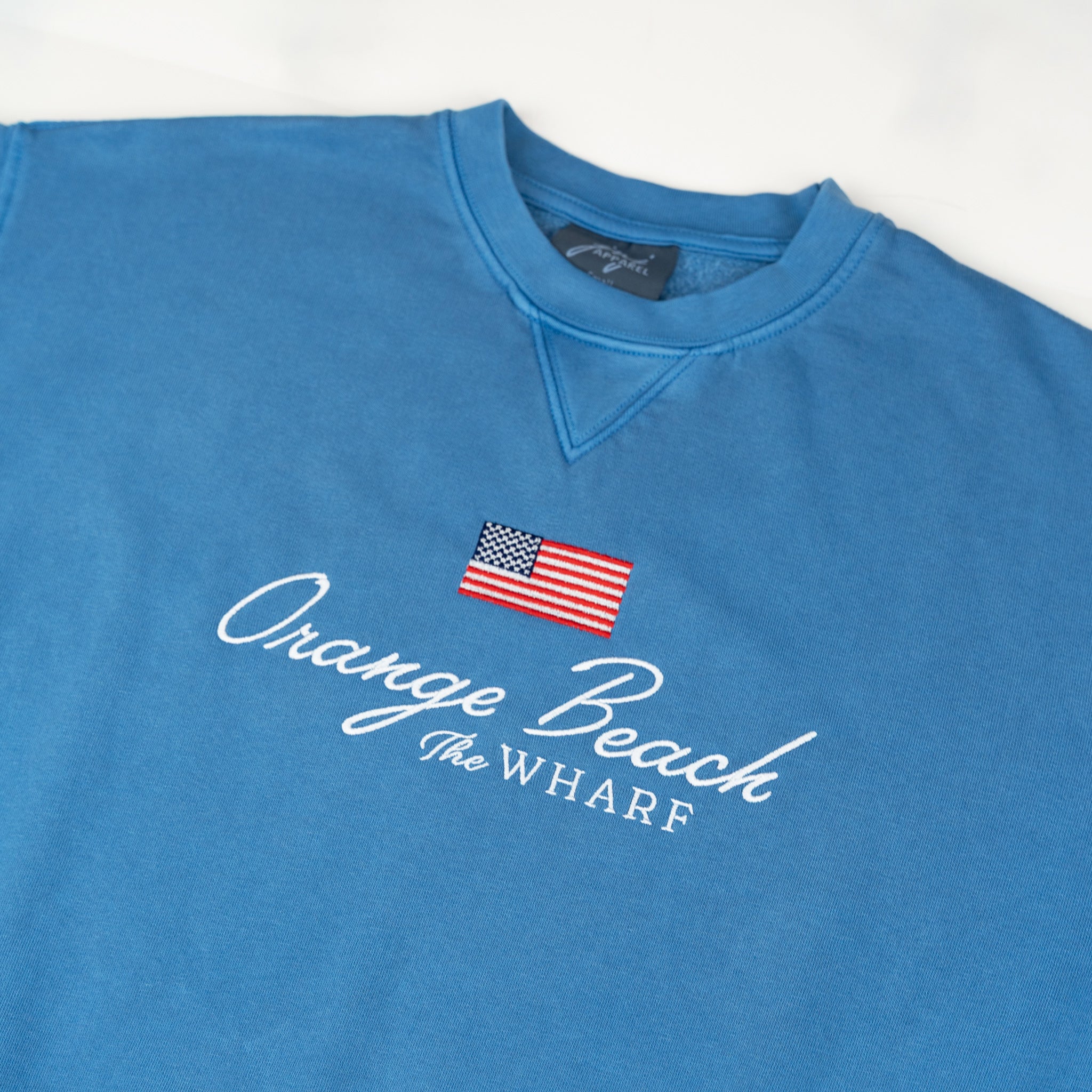 Americana Bomber Crewneck