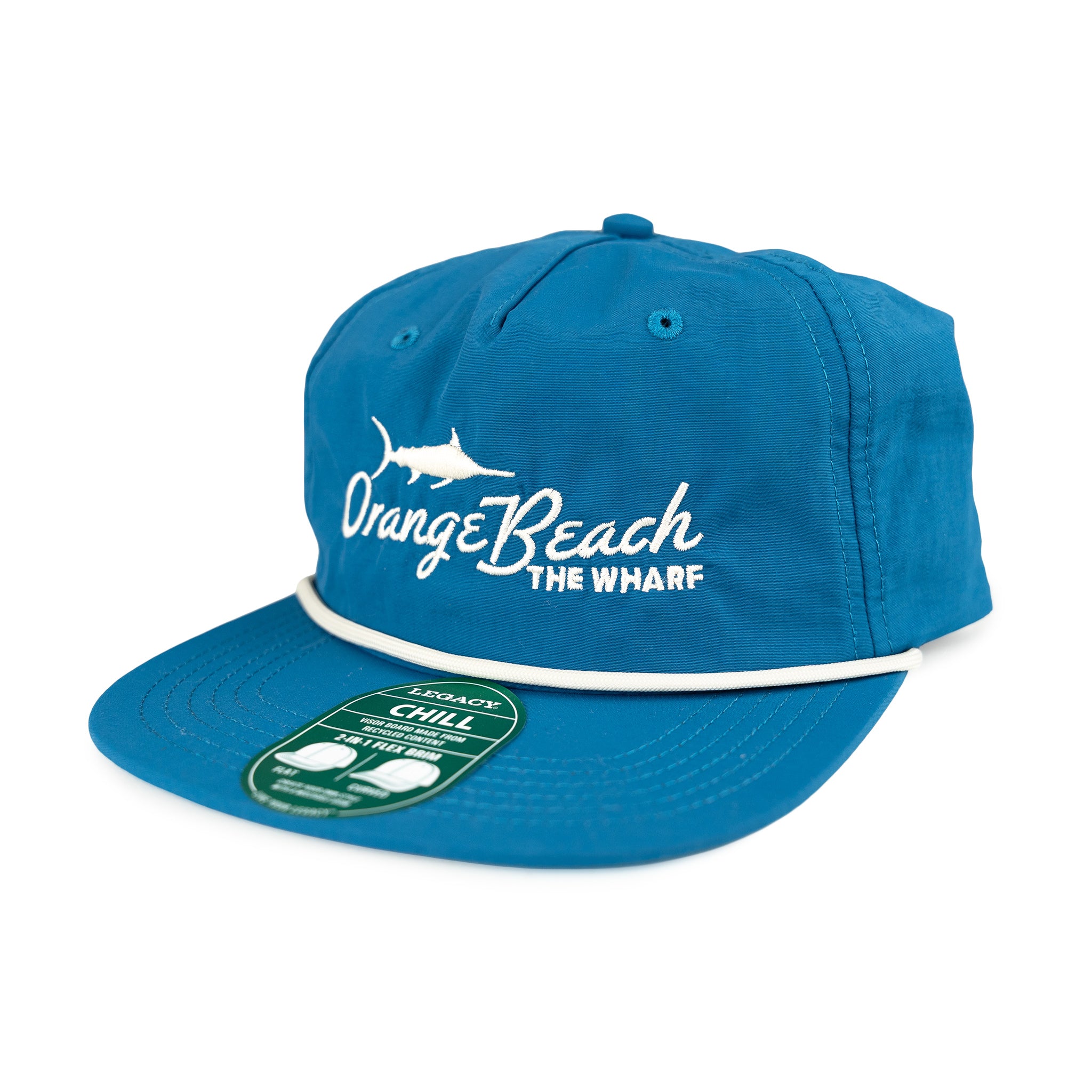 Orange Beach Corded Snapback