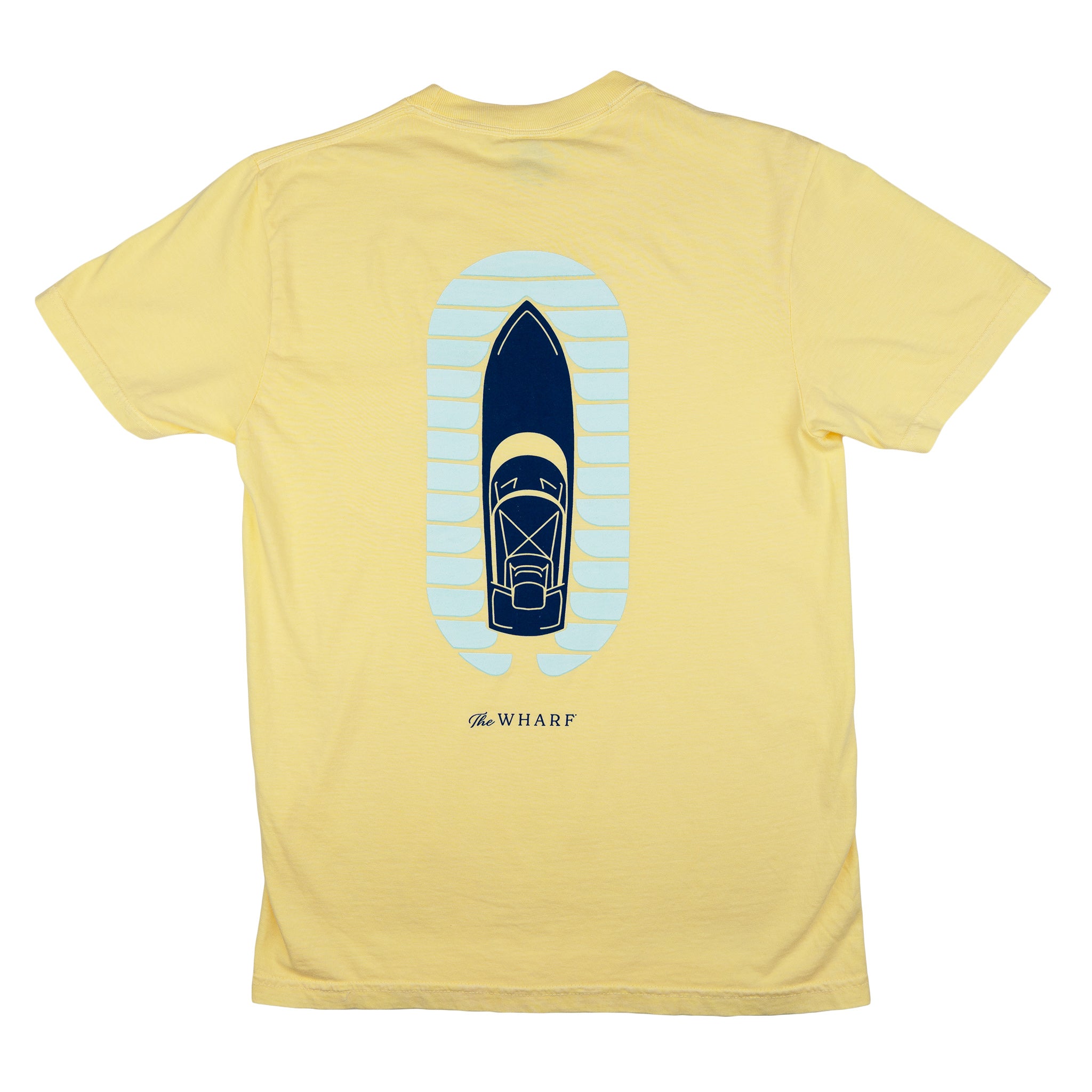 Boat Sky View Pocket T-Shirt