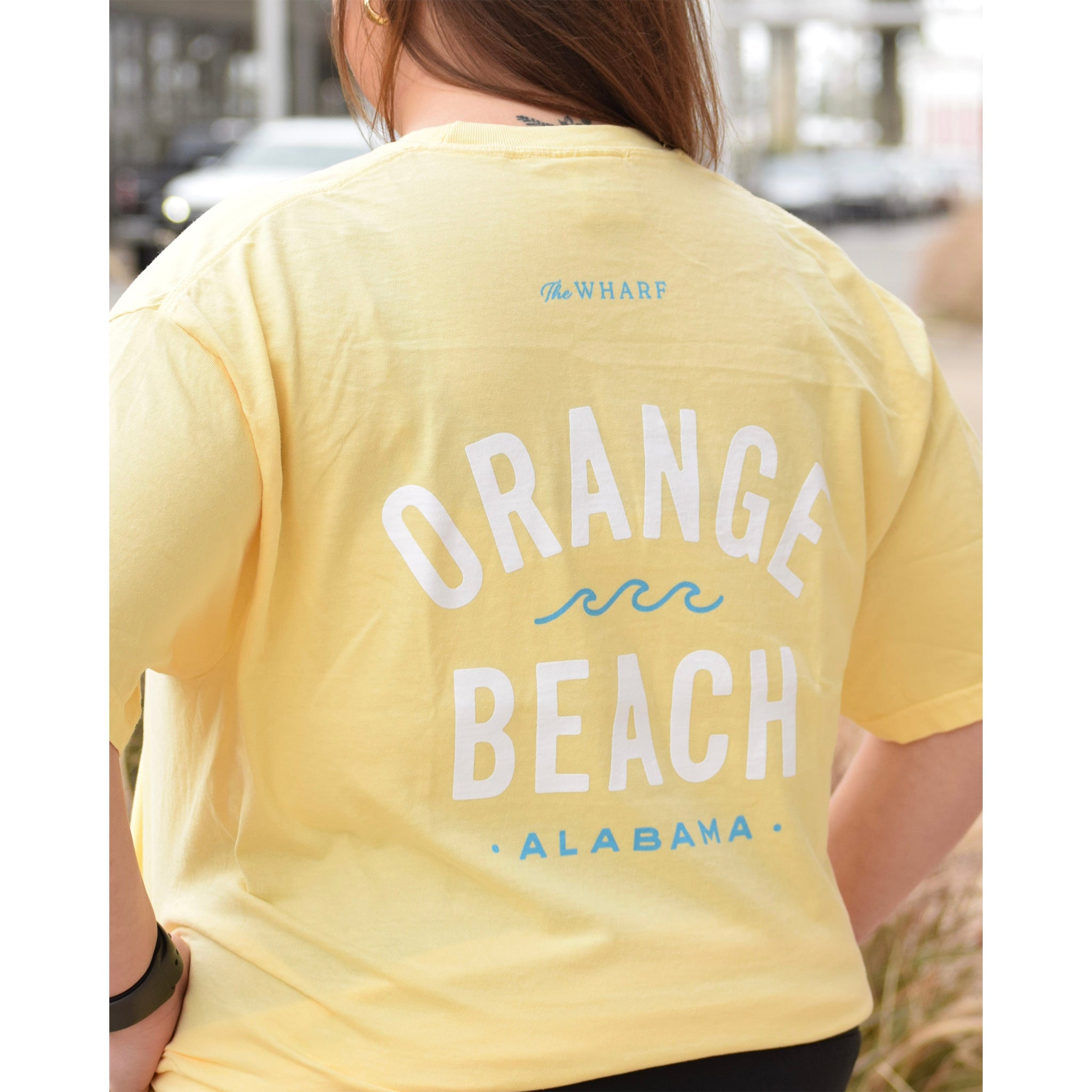 Orange Beach Wave T-Shirt