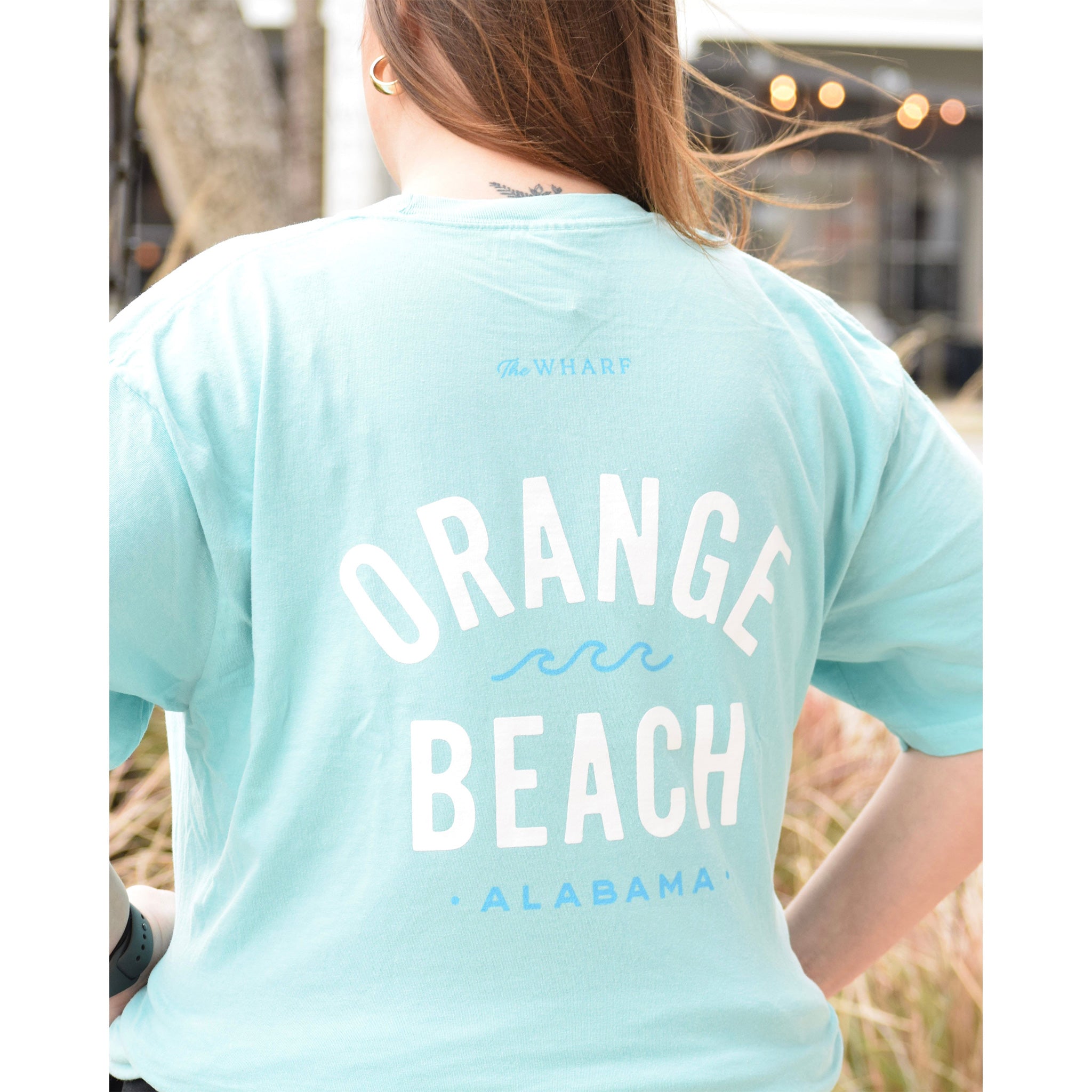 Orange Beach Wave T-Shirt