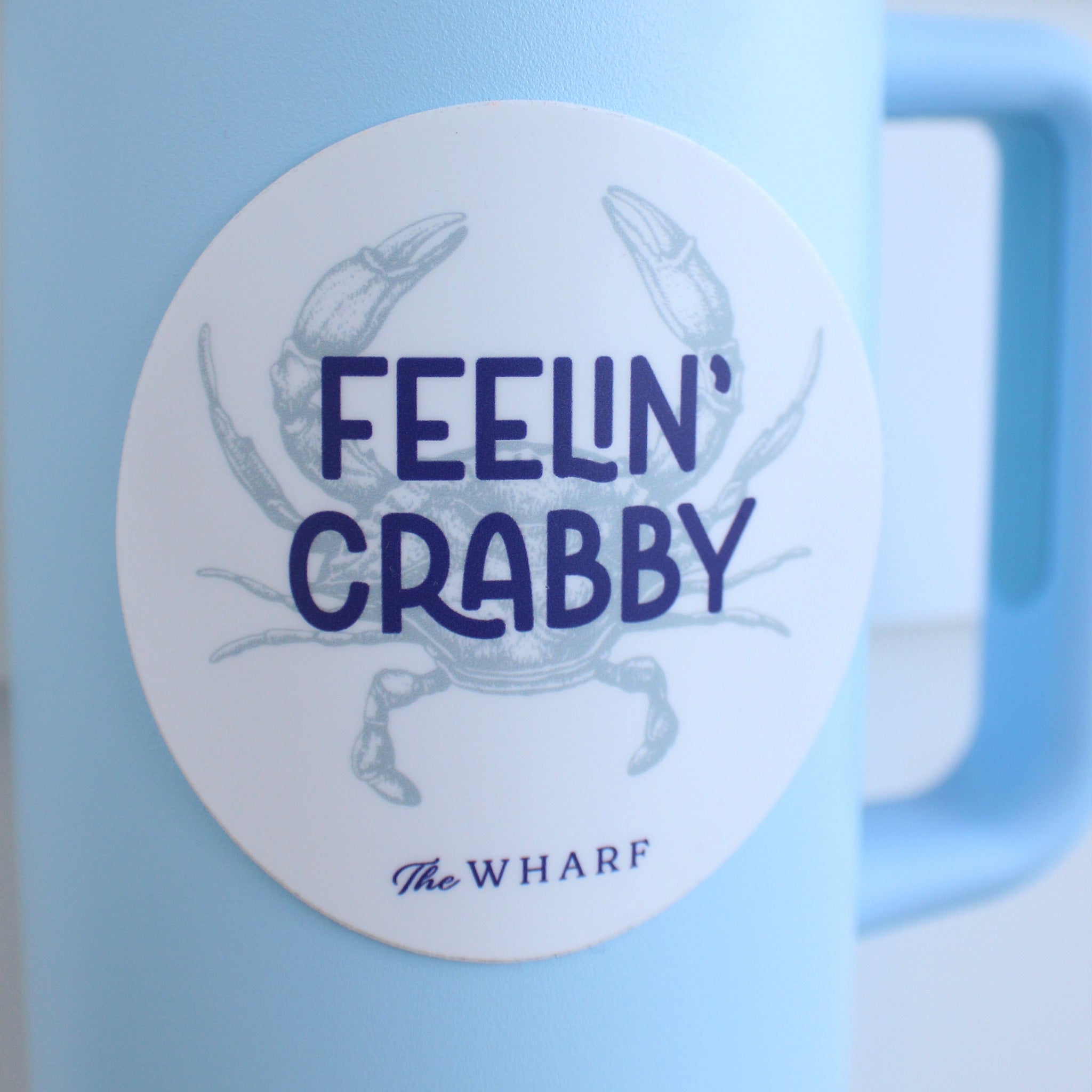 Feelin' Crabby Sticker