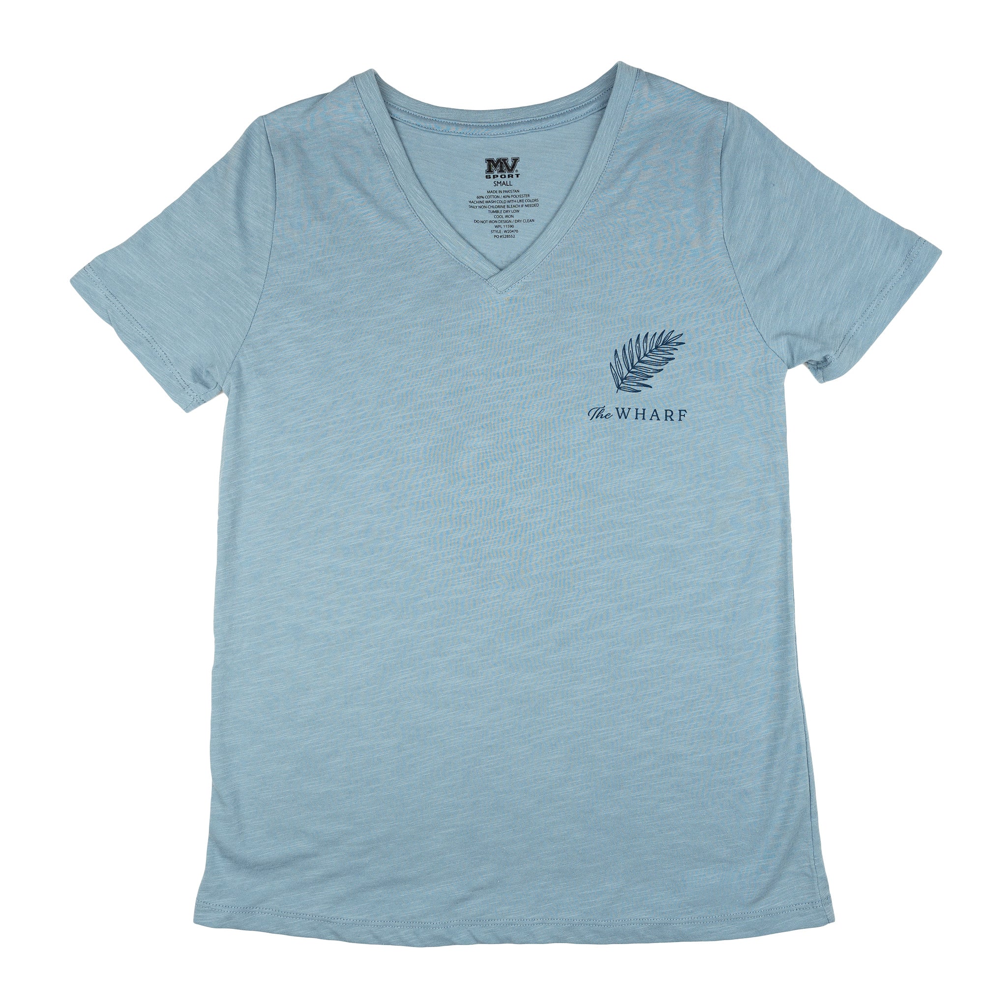 Palm Leaf V-Neck