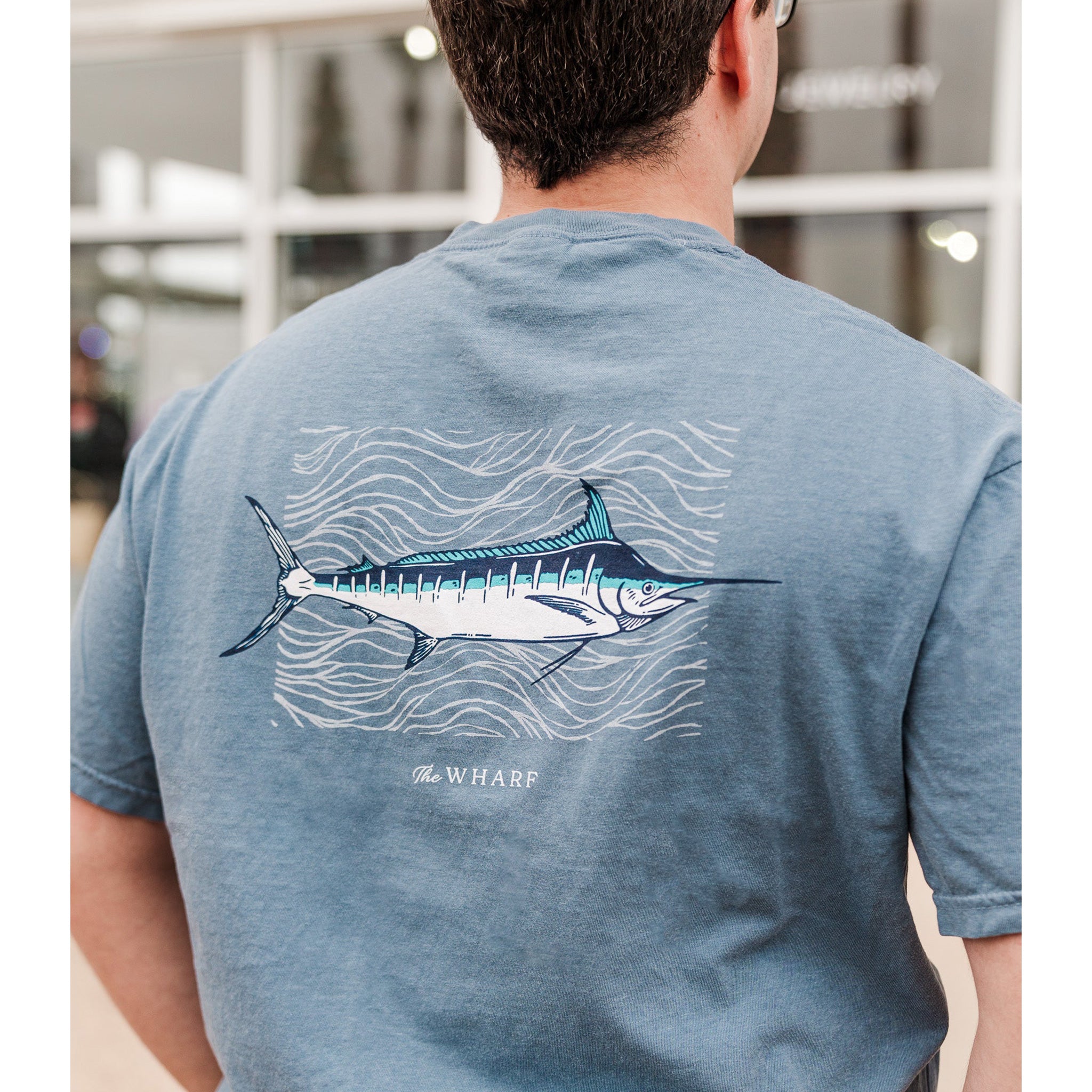 Wave Block Marlin T-Shirt