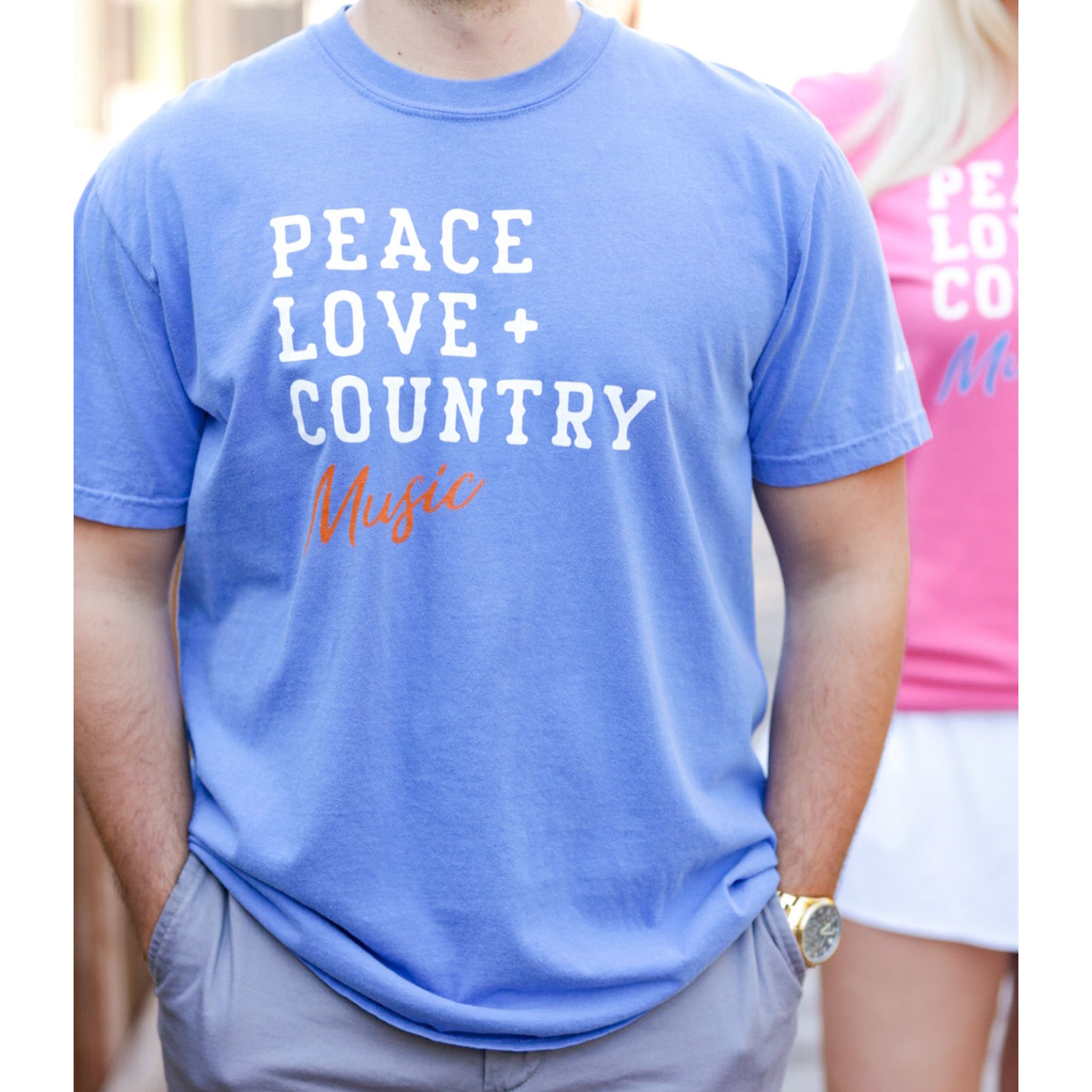 Peace Love & Country Music T-Shirt