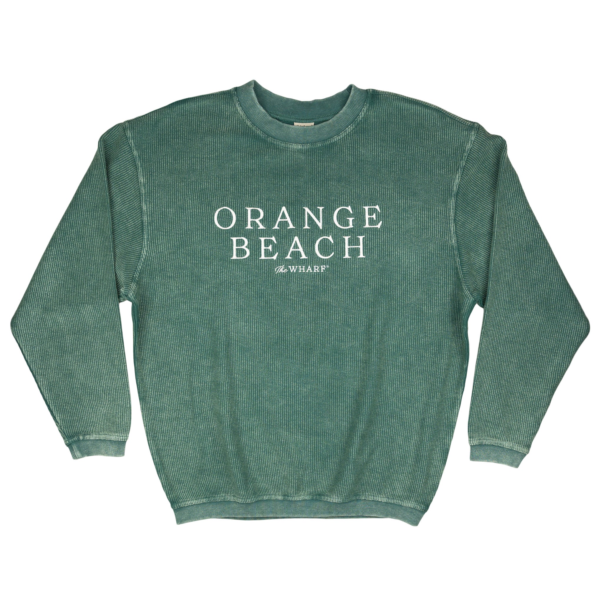 Orange Beach Corded Crewneck