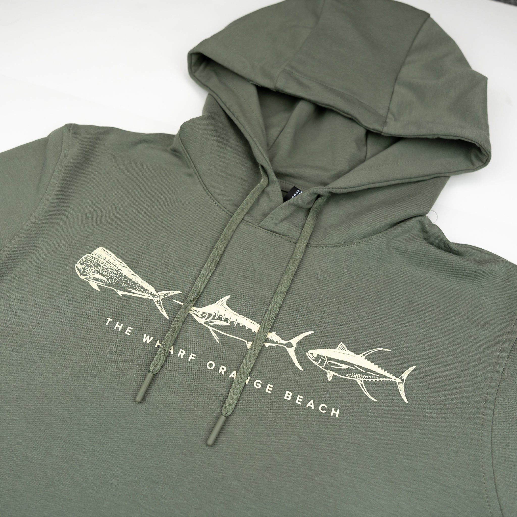 Fish Trio Performance Hoodie