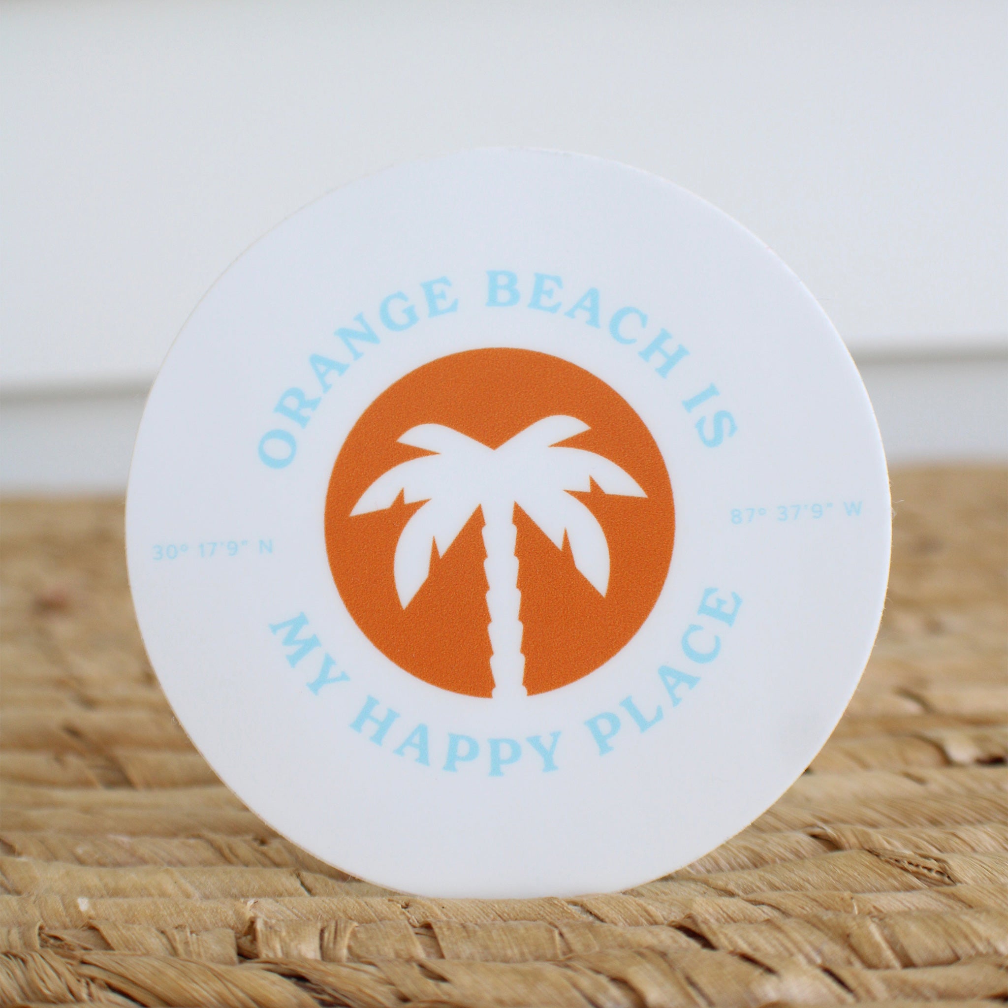 OB Happy Place Palm Sticker