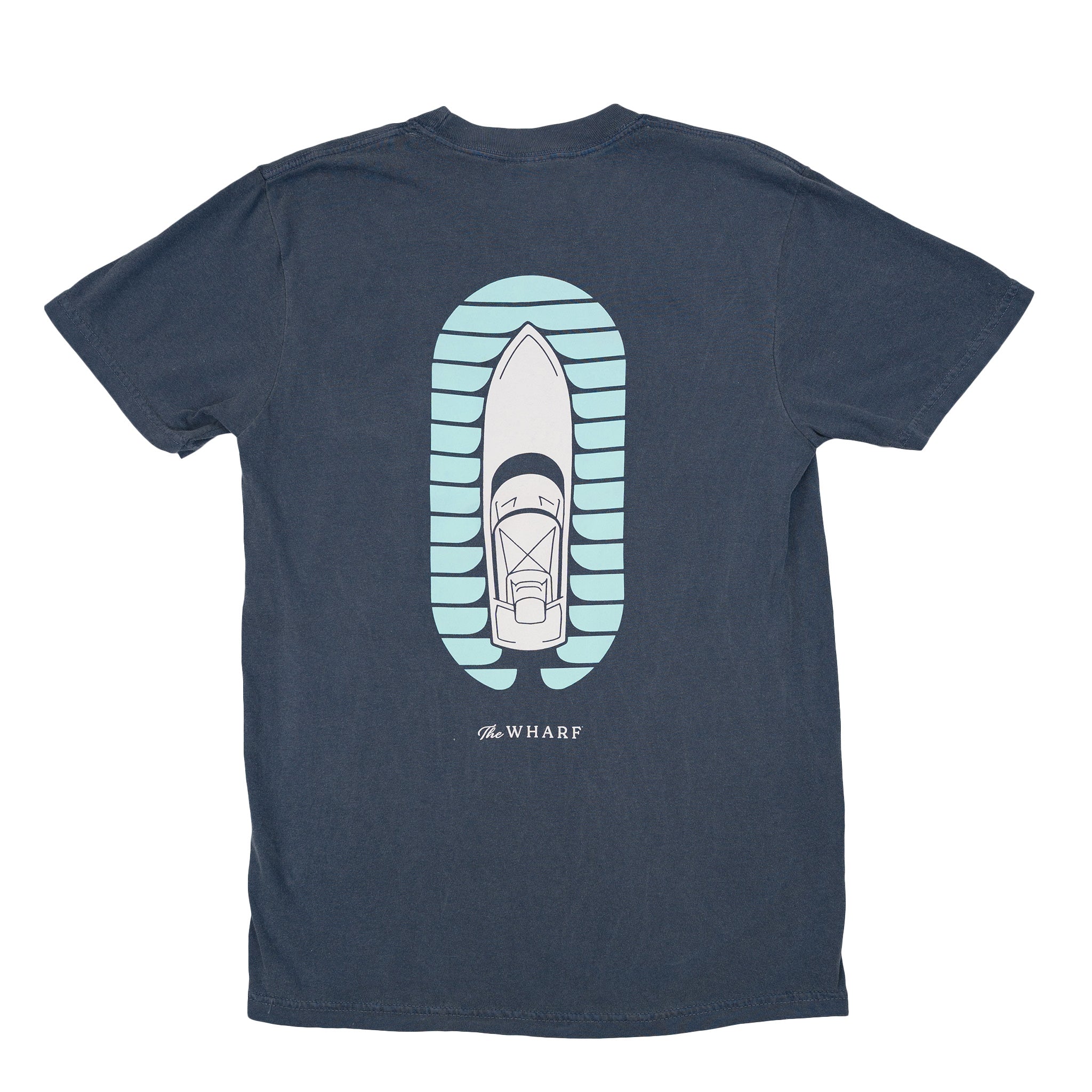 Boat Sky View Pocket T-Shirt