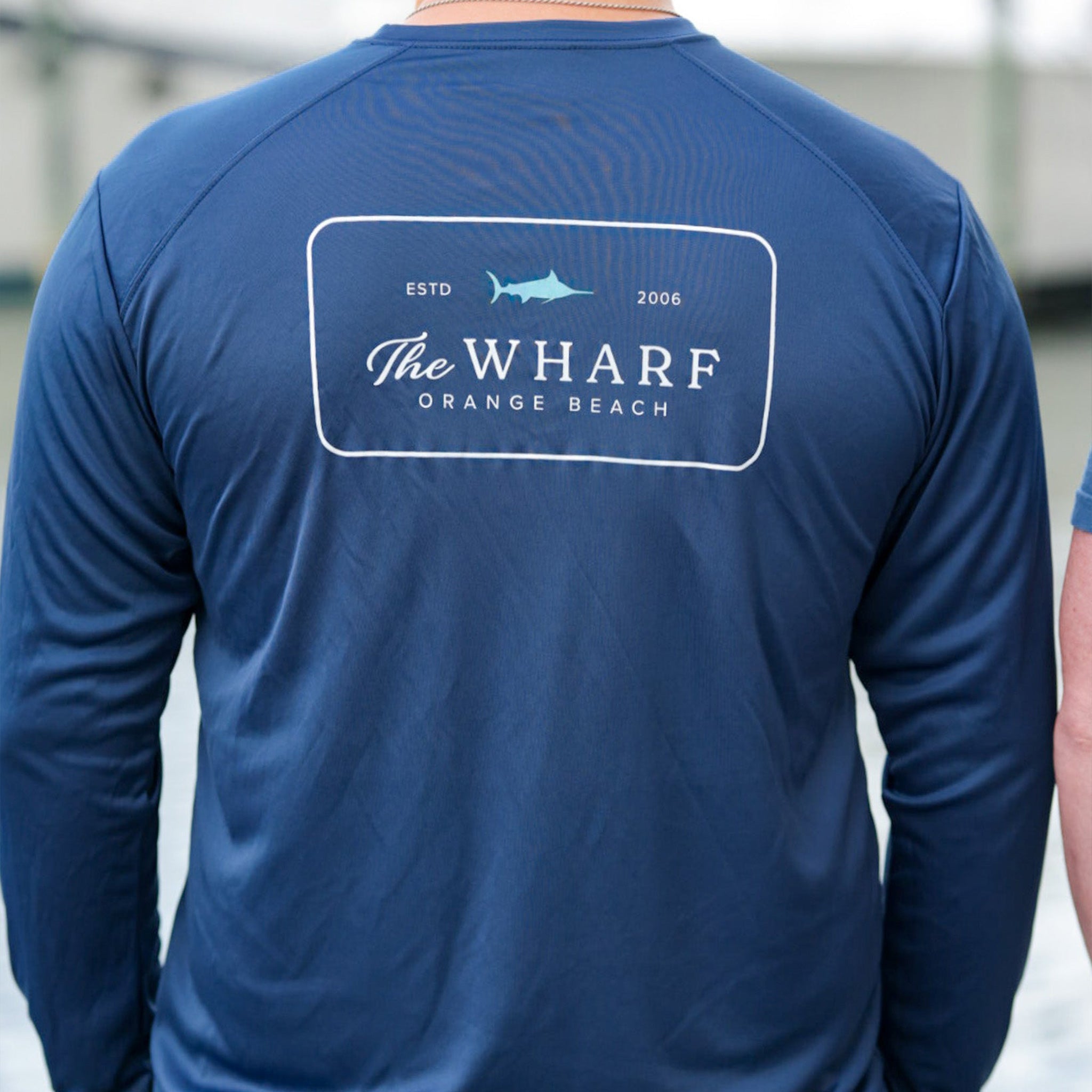 Wharf Patch Performance Long Sleeve Shirt