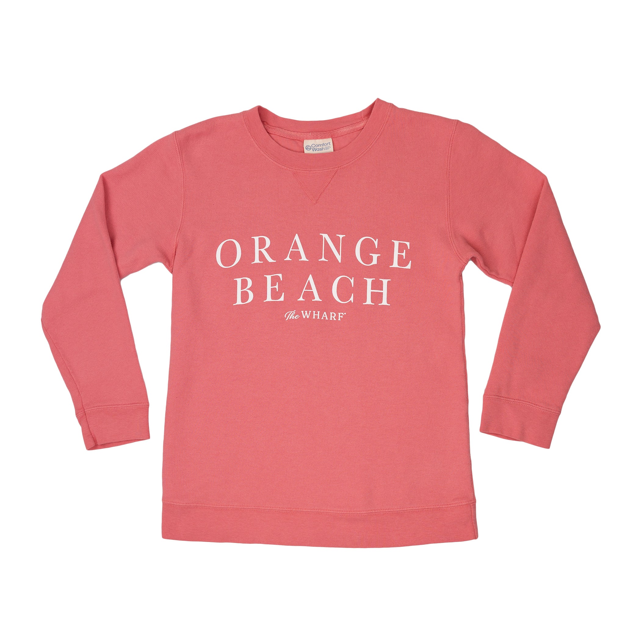 Youth Orange Beach Crewneck