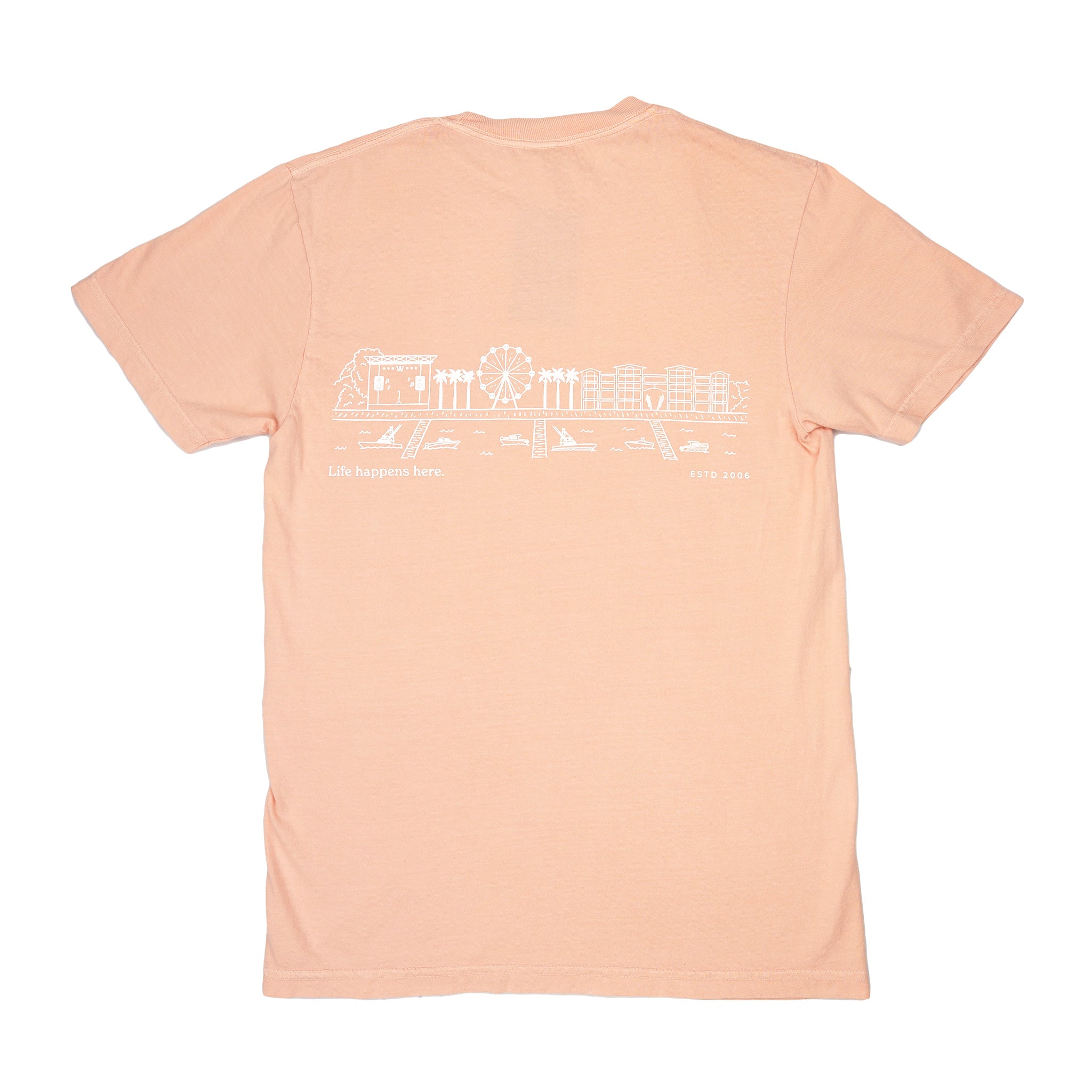 Orange Beach Skyline T-Shirt