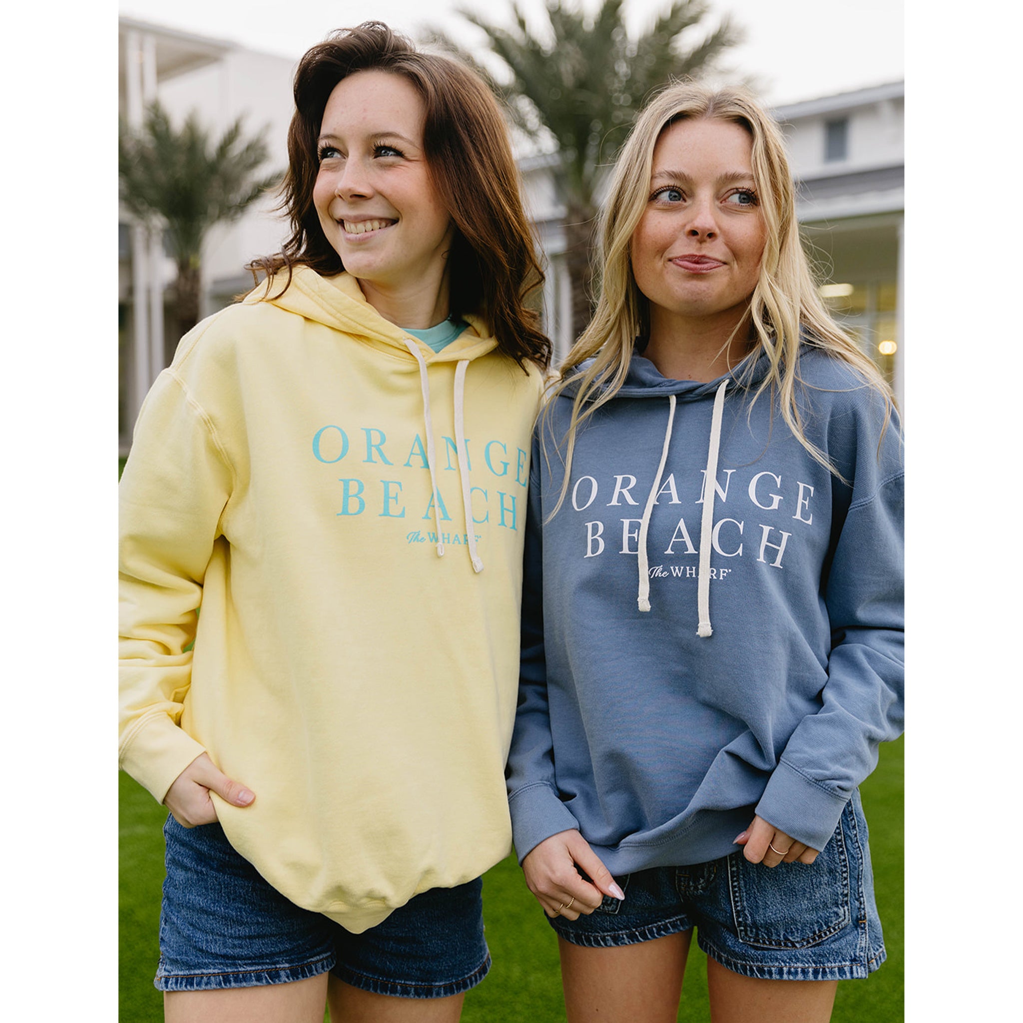 Orange Beach Lightweight Hoodie