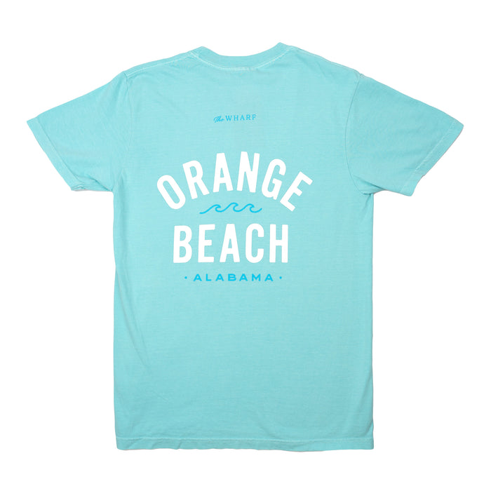 Orange Beach Wave T-Shirt