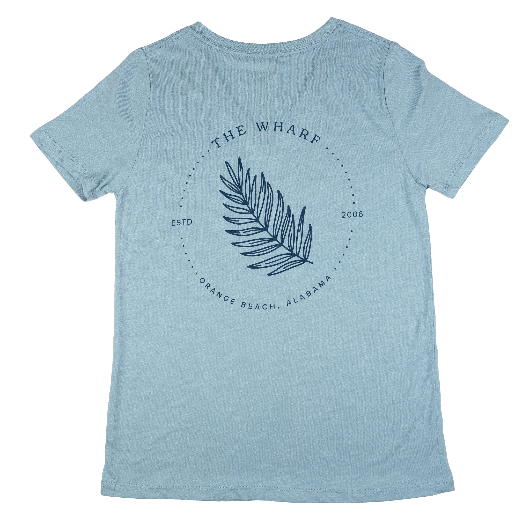 Palm Leaf V-Neck
