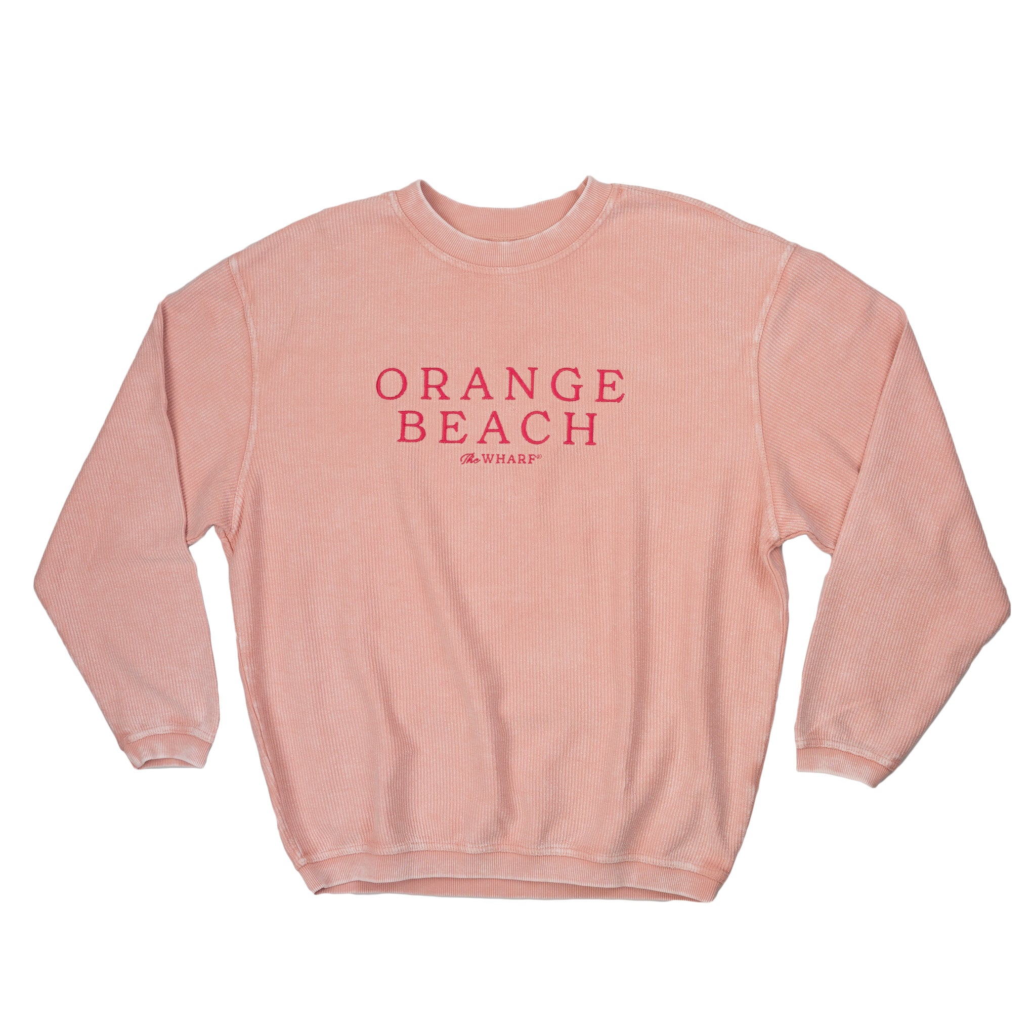 Orange Beach Corded Crewneck