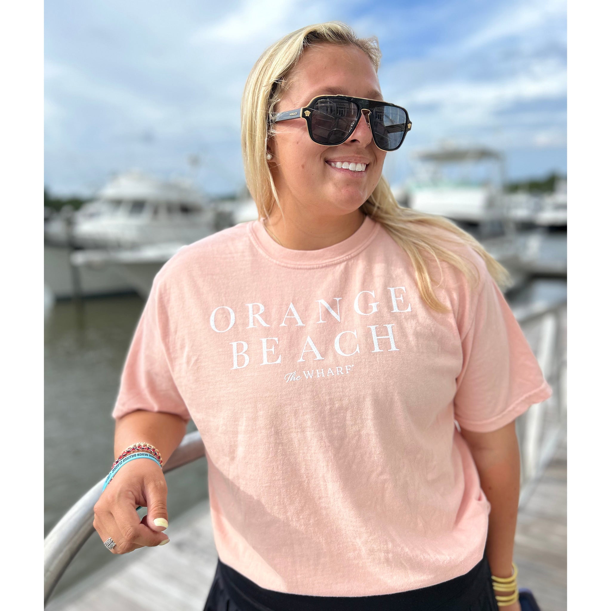 Orange Beach Skyline T-Shirt