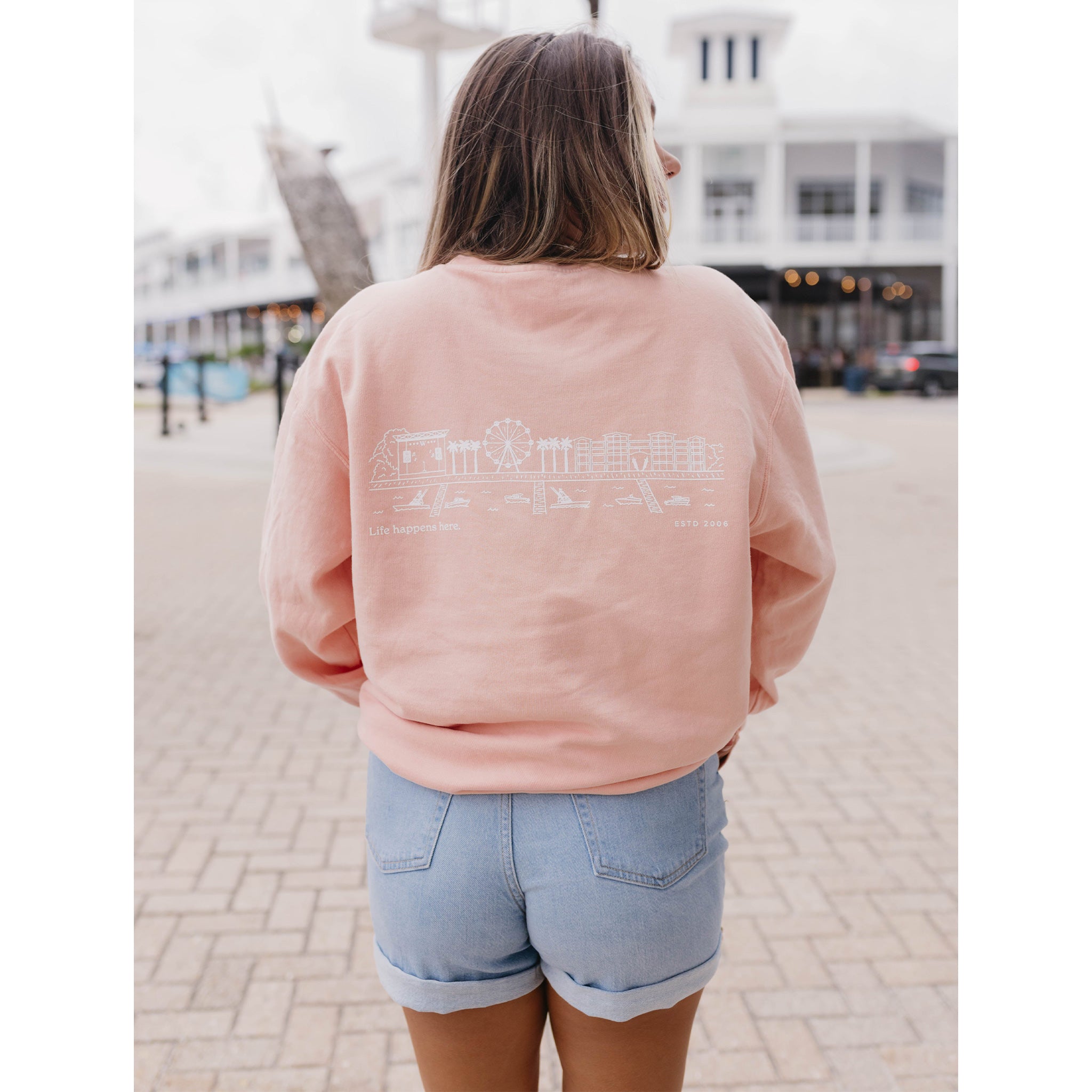 Orange Beach Skyline Sweatshirt