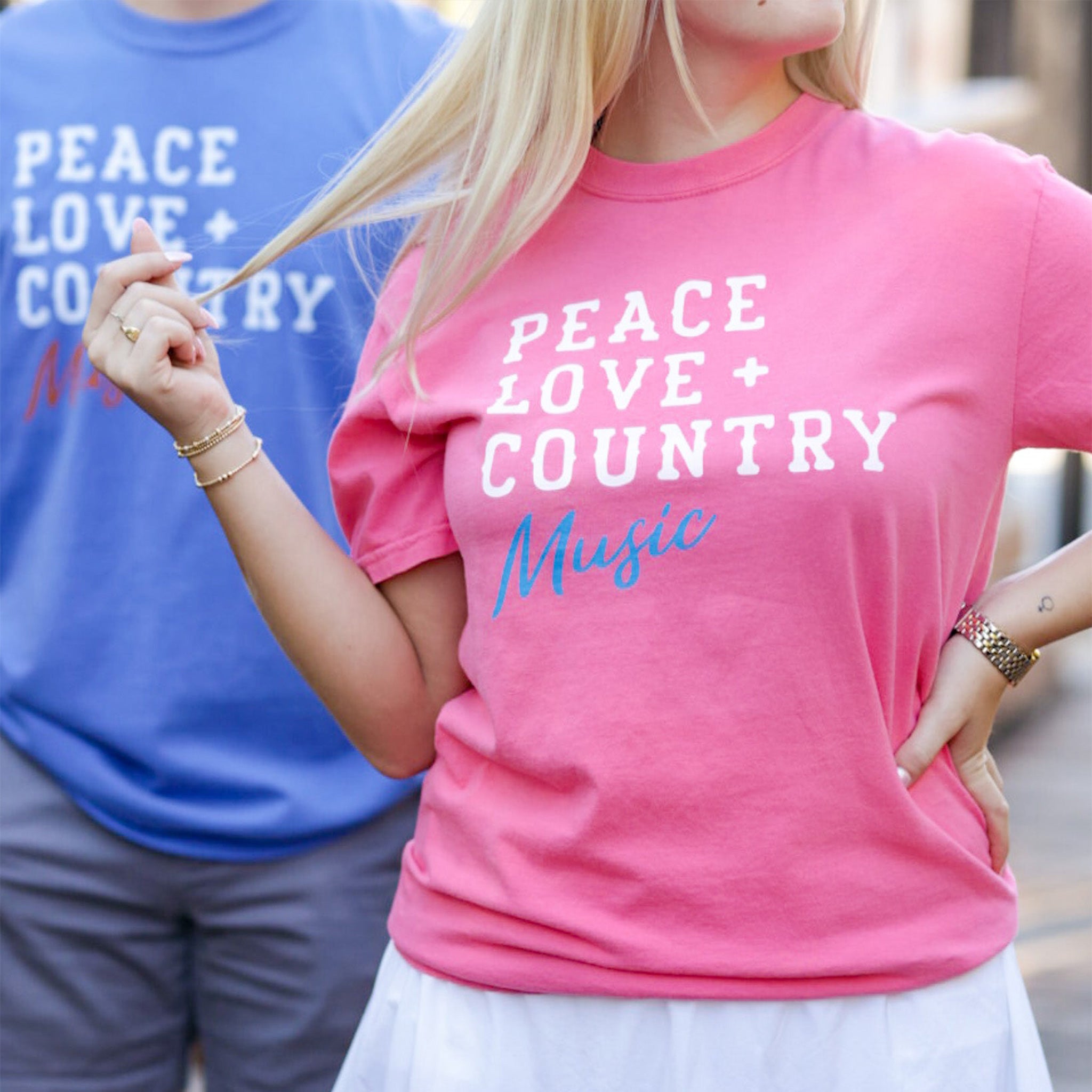 Peace Love & Country Music T-Shirt