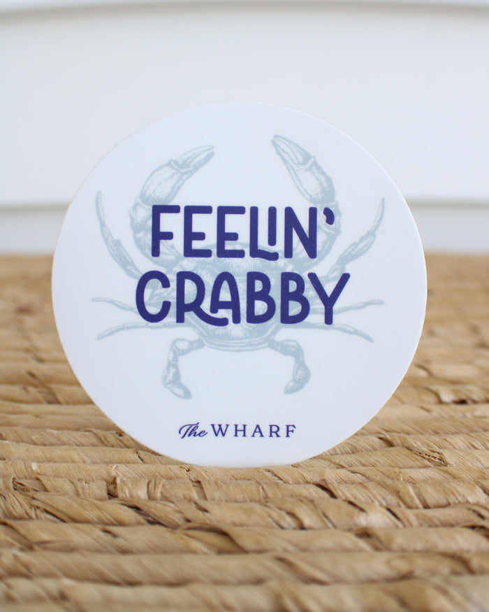 Feelin' Crabby Sticker