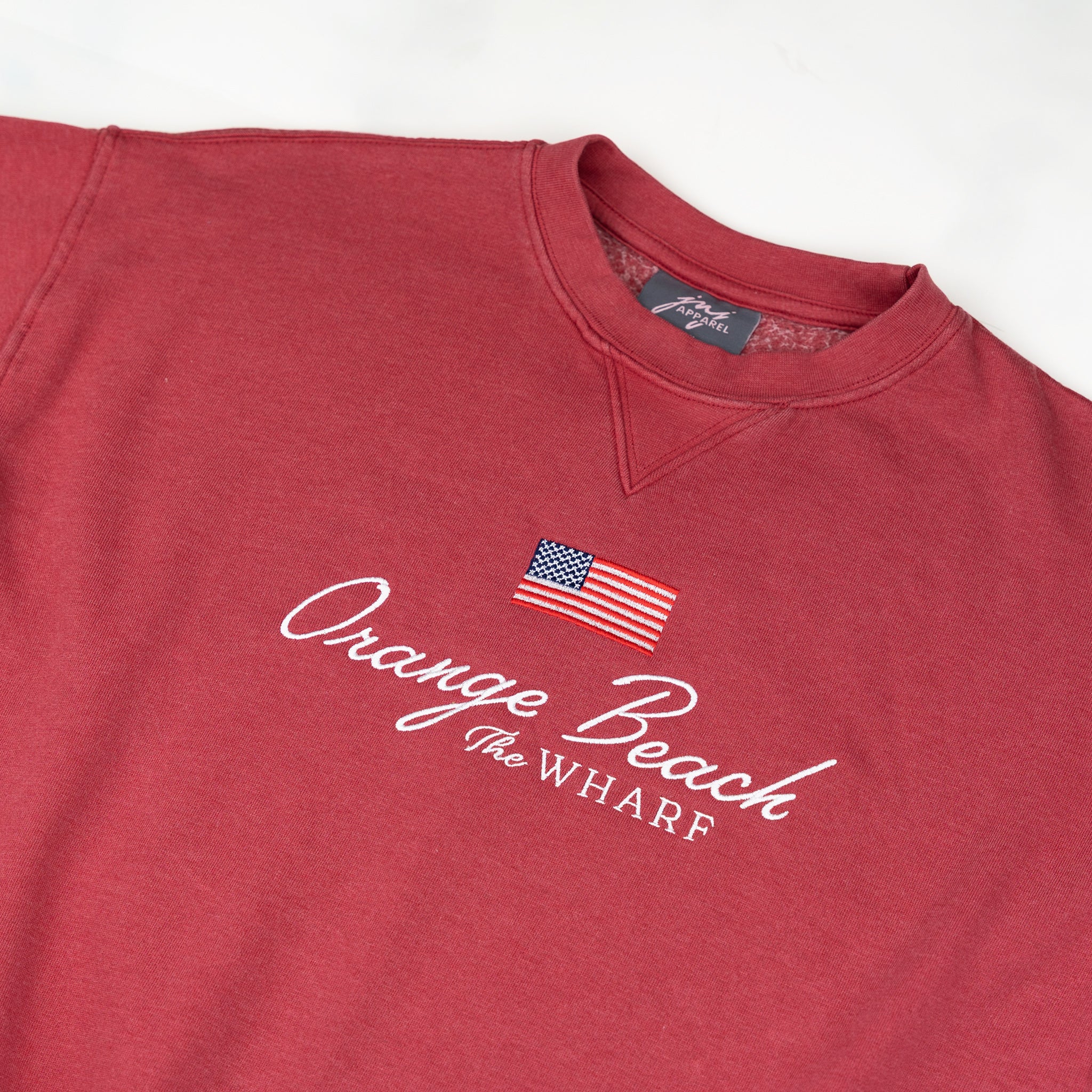 Americana Bomber Crewneck