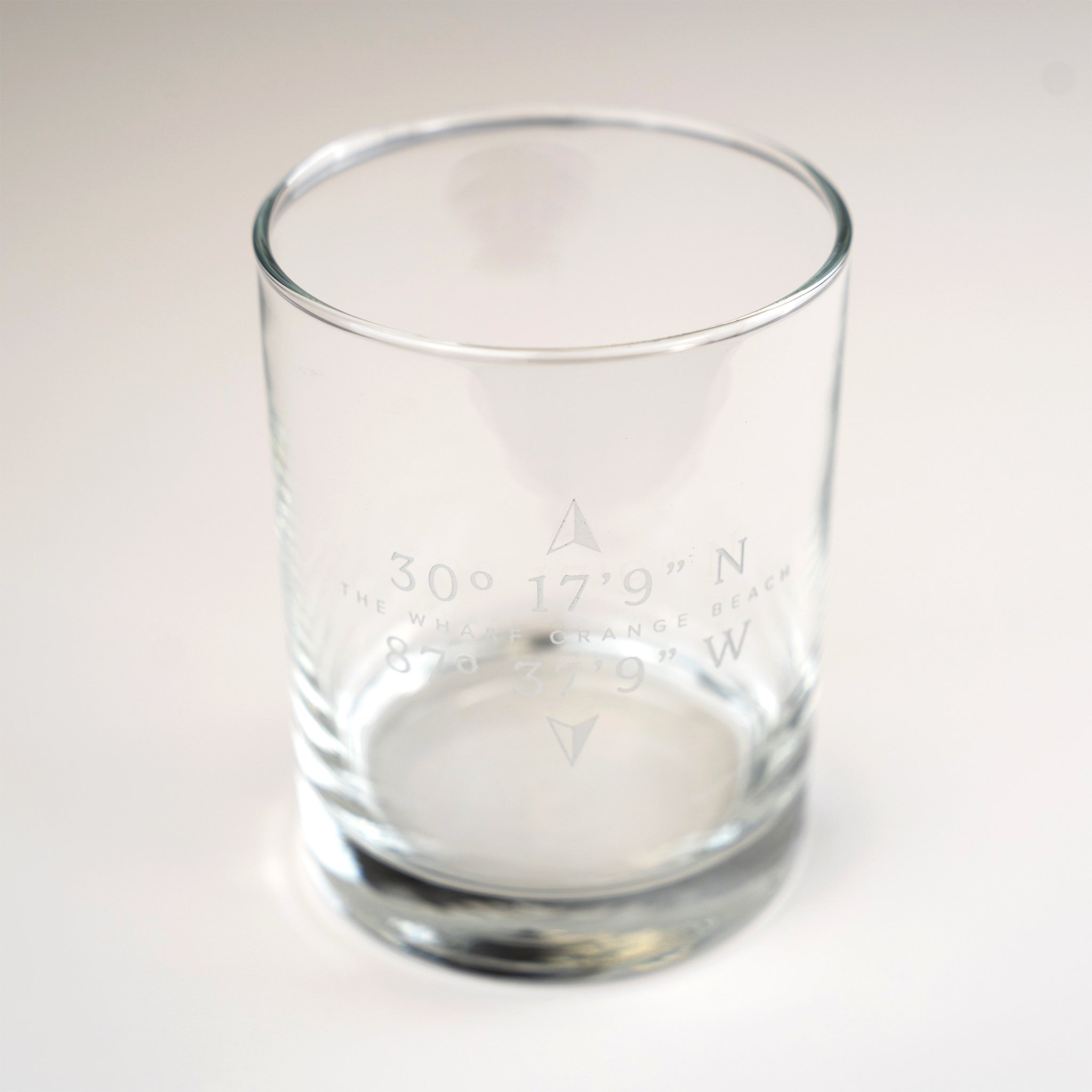 Coordinates Whiskey Glass