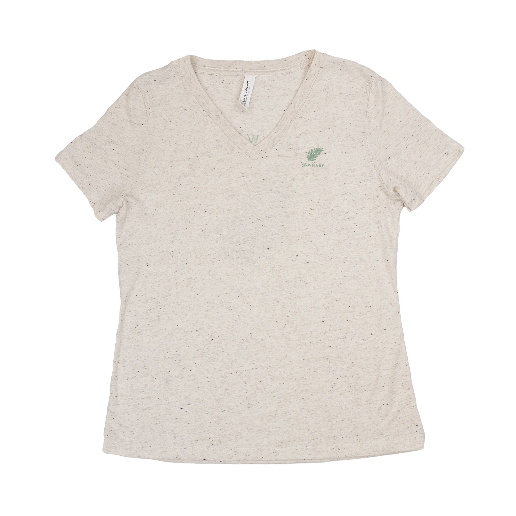 Palm Leaf V-Neck