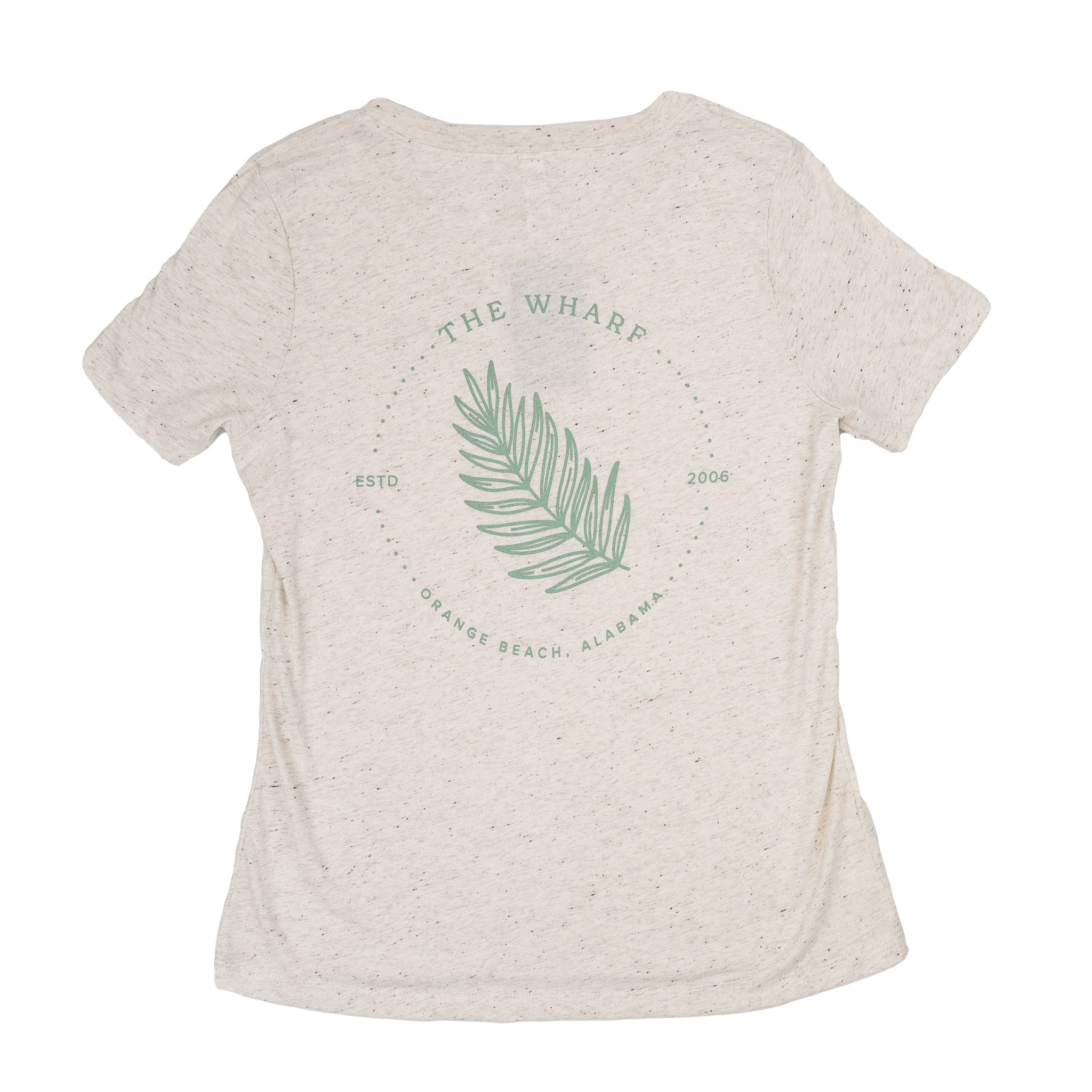 Palm Leaf V-Neck