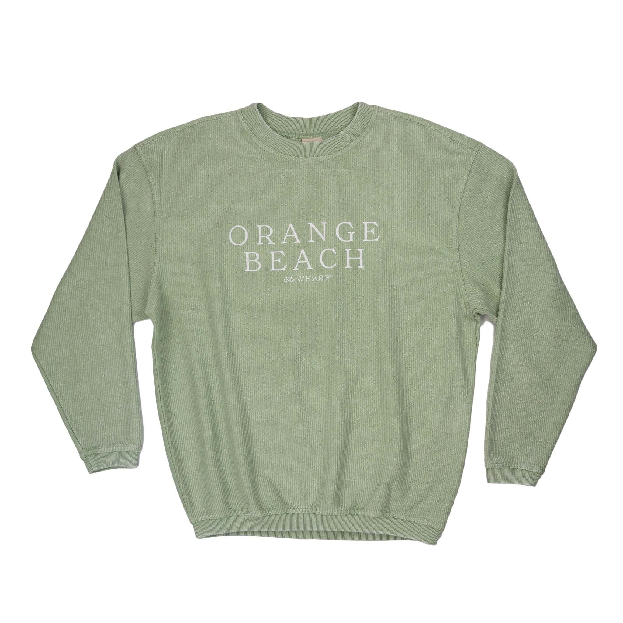 Orange Beach Corded Crewneck