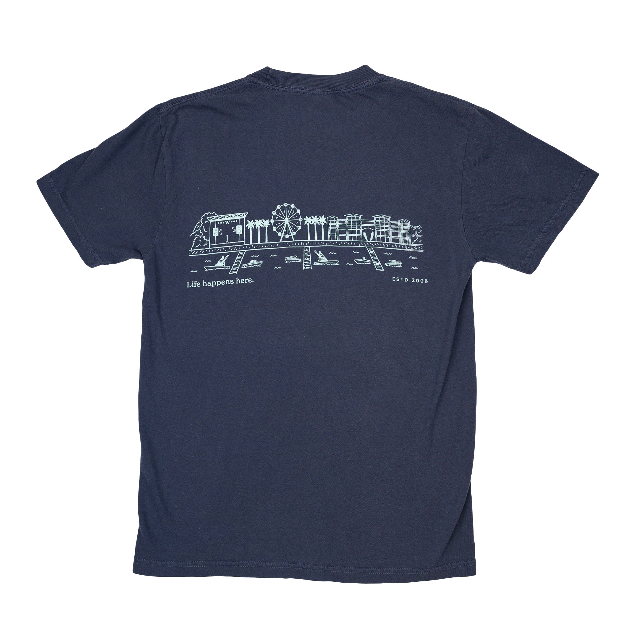 Orange Beach Skyline T-Shirt