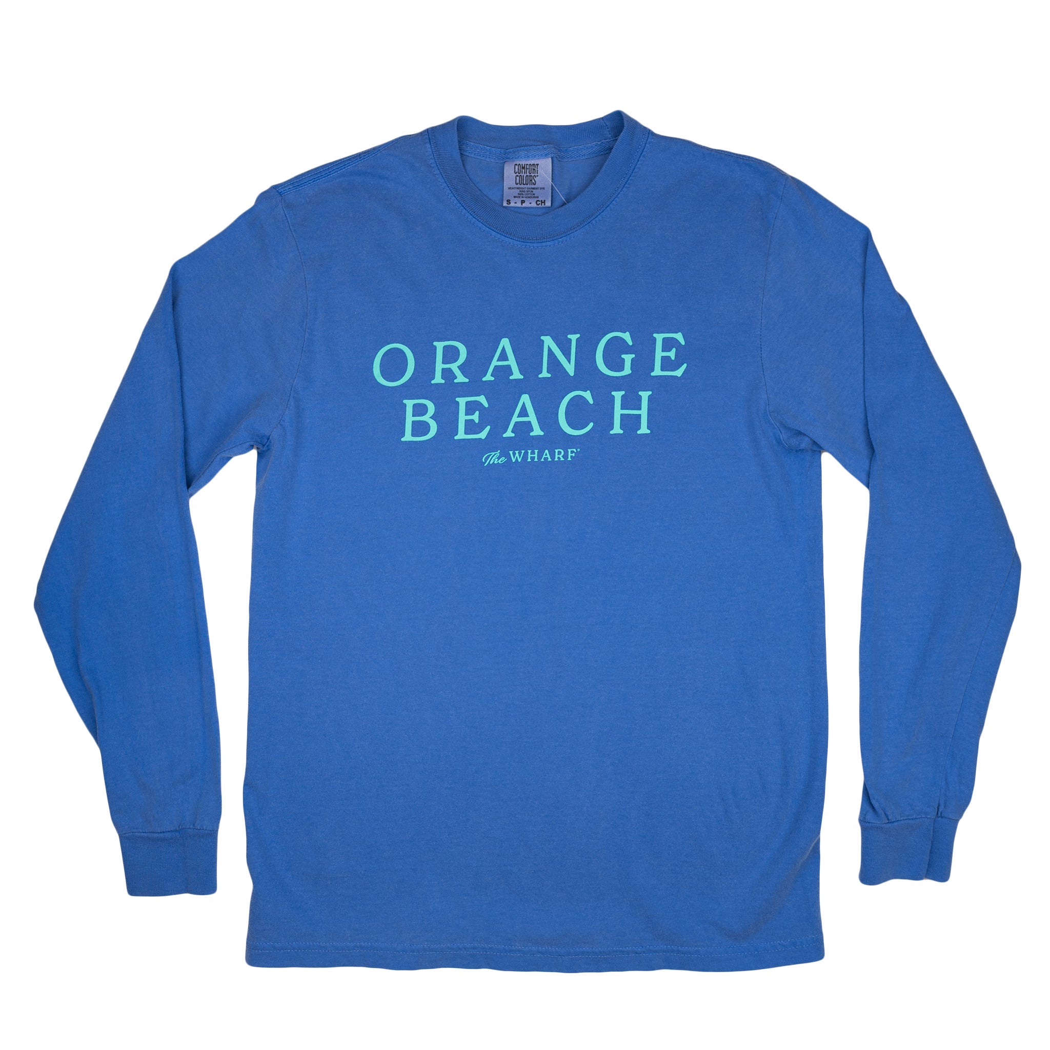 Orange Beach Skyline Long Sleeve T-Shirt
