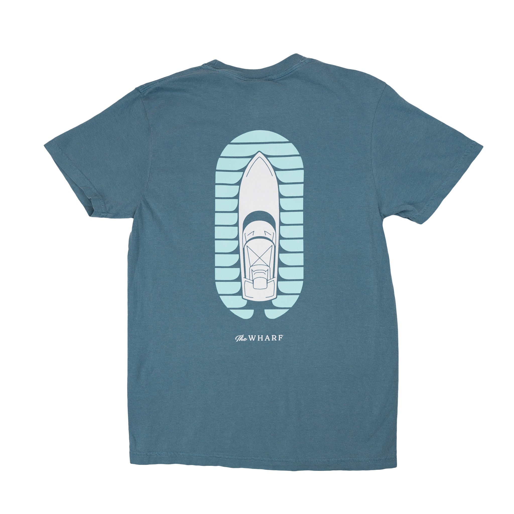 Boat Sky View Pocket T-Shirt