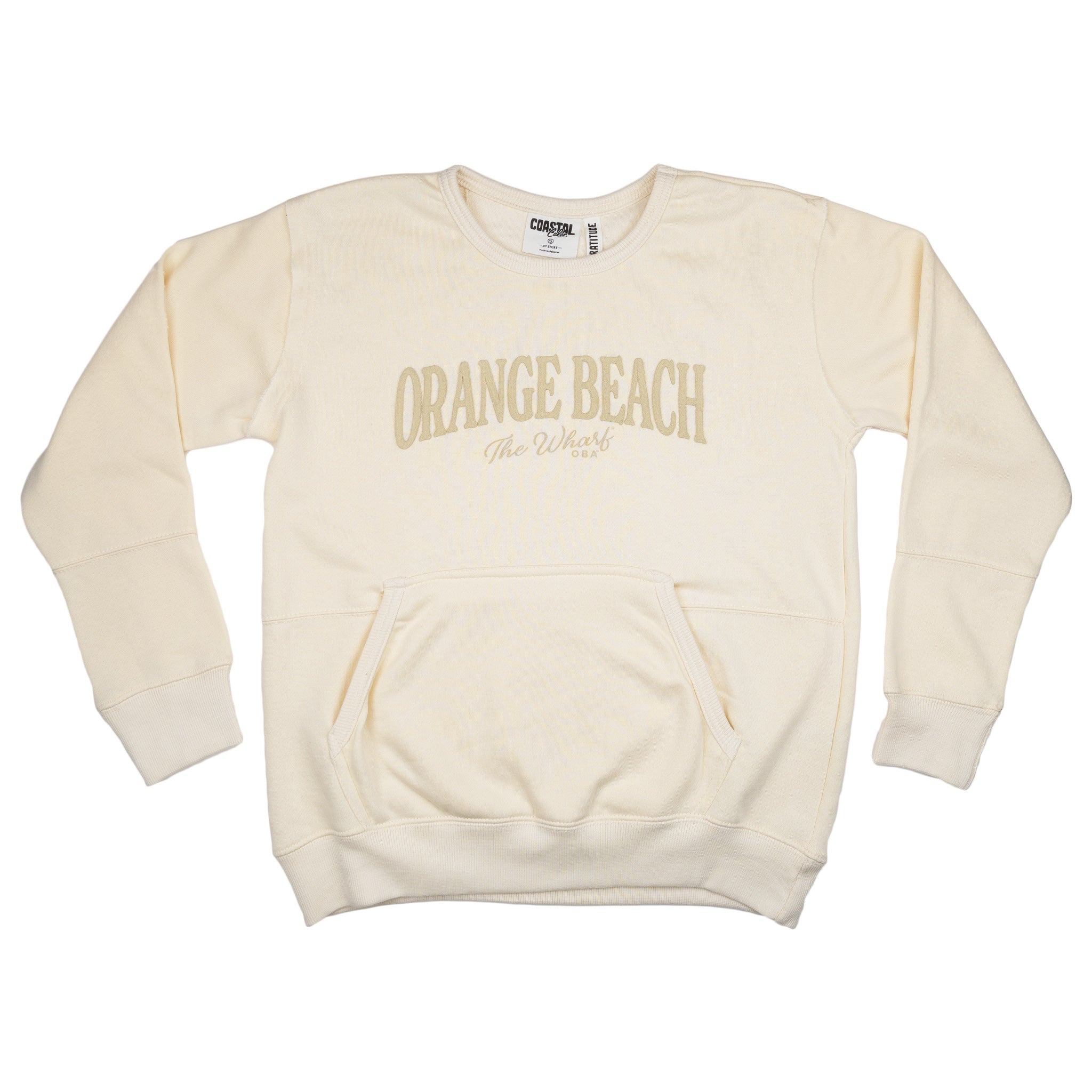 Orange Beach Pocket Crewneck