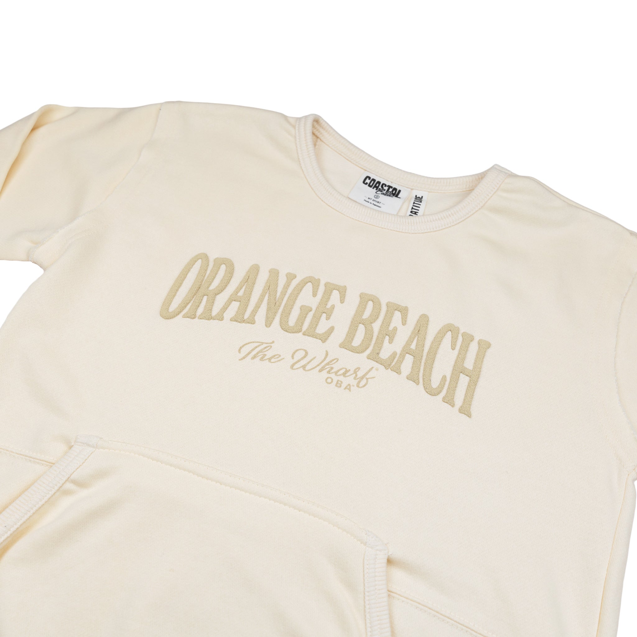 Orange Beach Pocket Crewneck