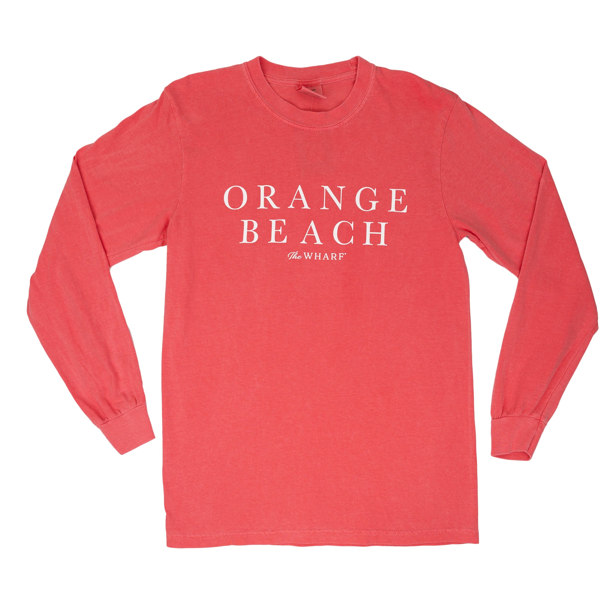 Orange Beach Skyline Long Sleeve T-Shirt