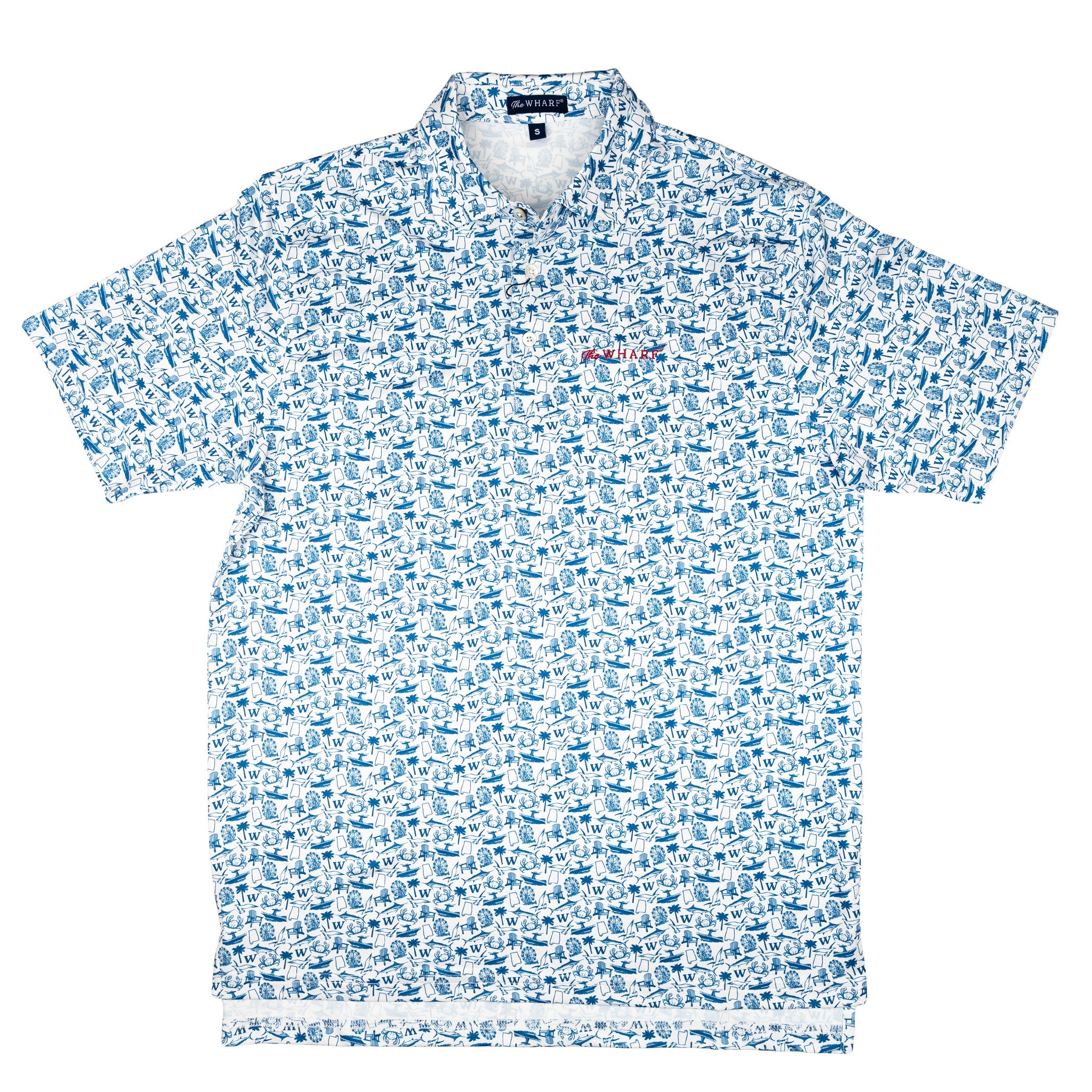 Wharf Icons Performance Polo